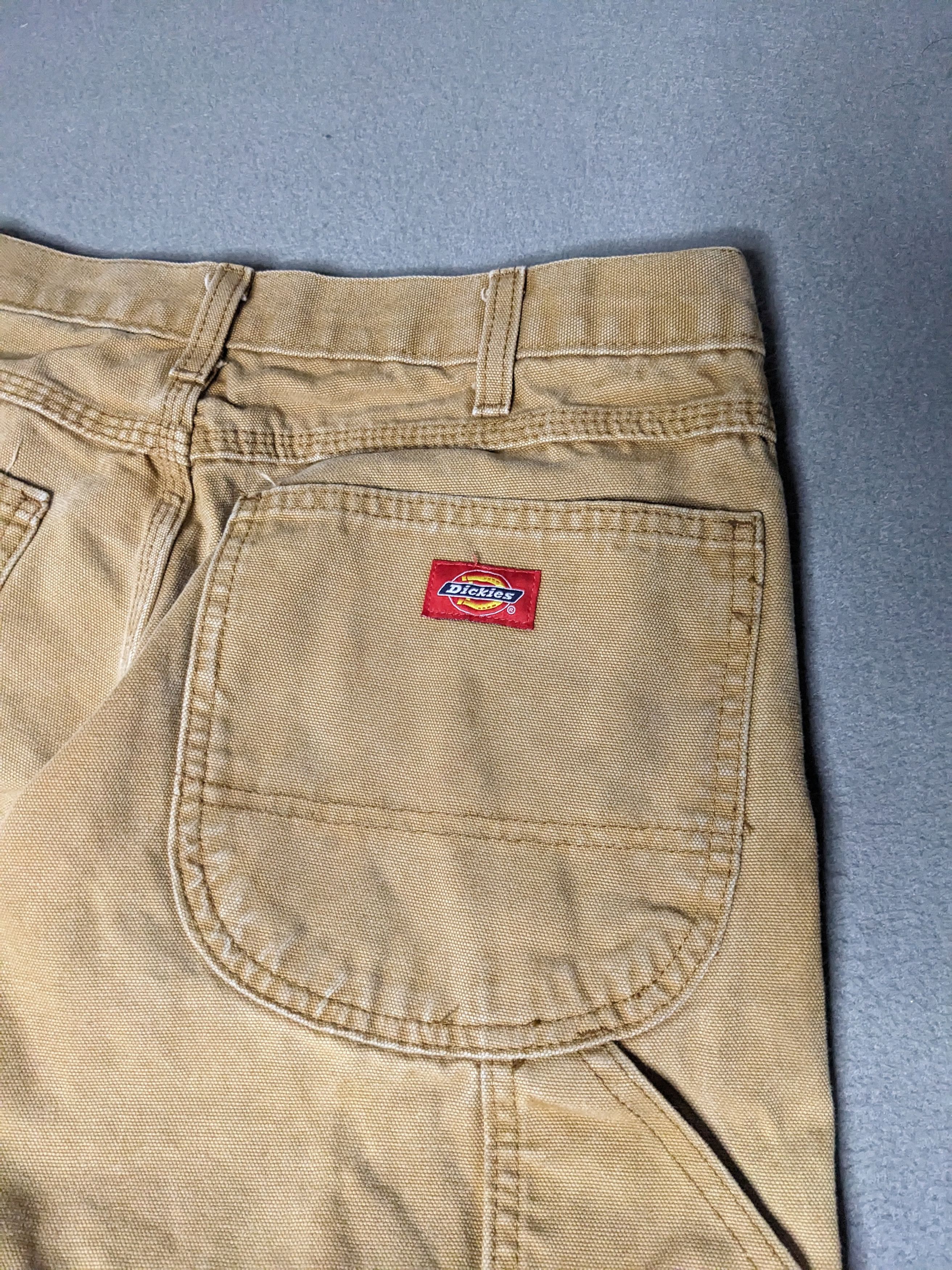 Dickies Dickies Carpenter Pants 30x30 Canvas Baggy Beige Distressed Size US 30 / EU 46 - 6 Thumbnail