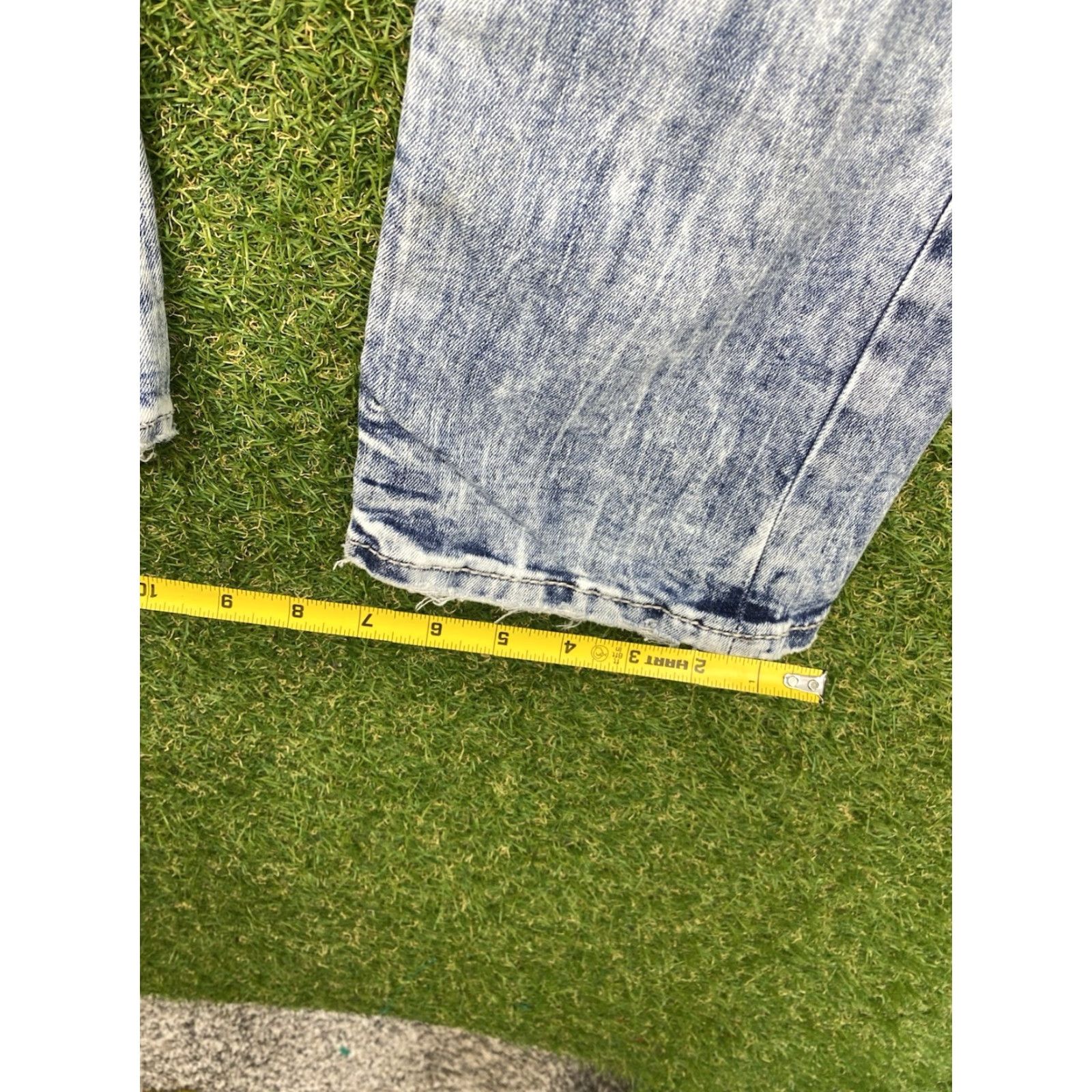 Vintage Vintage Buckle BKE Jeans Mens 26L Aiden Straight Leg Mid Rise Distressed Light Wash Denim 3D Y2K band hip hop rock retro 2000s USA Logo Mens Jeans Size US 26 / EU 42 - 5 Thumbnail