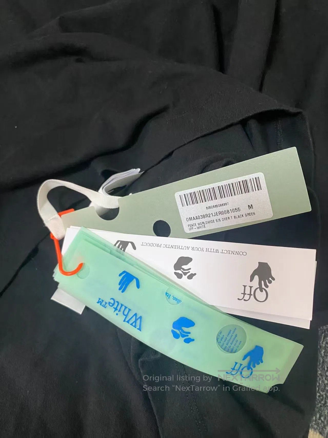 Off-White Off-White Peace Worldwide Logo T-shirt. Size US M / EU 48-50 / 2 - 4 Thumbnail