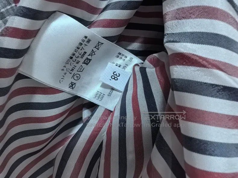 Other Thom Browne Gray and White Plaid Pleated Skirt Size 25" / US 0 / IT 36 - 3 Thumbnail