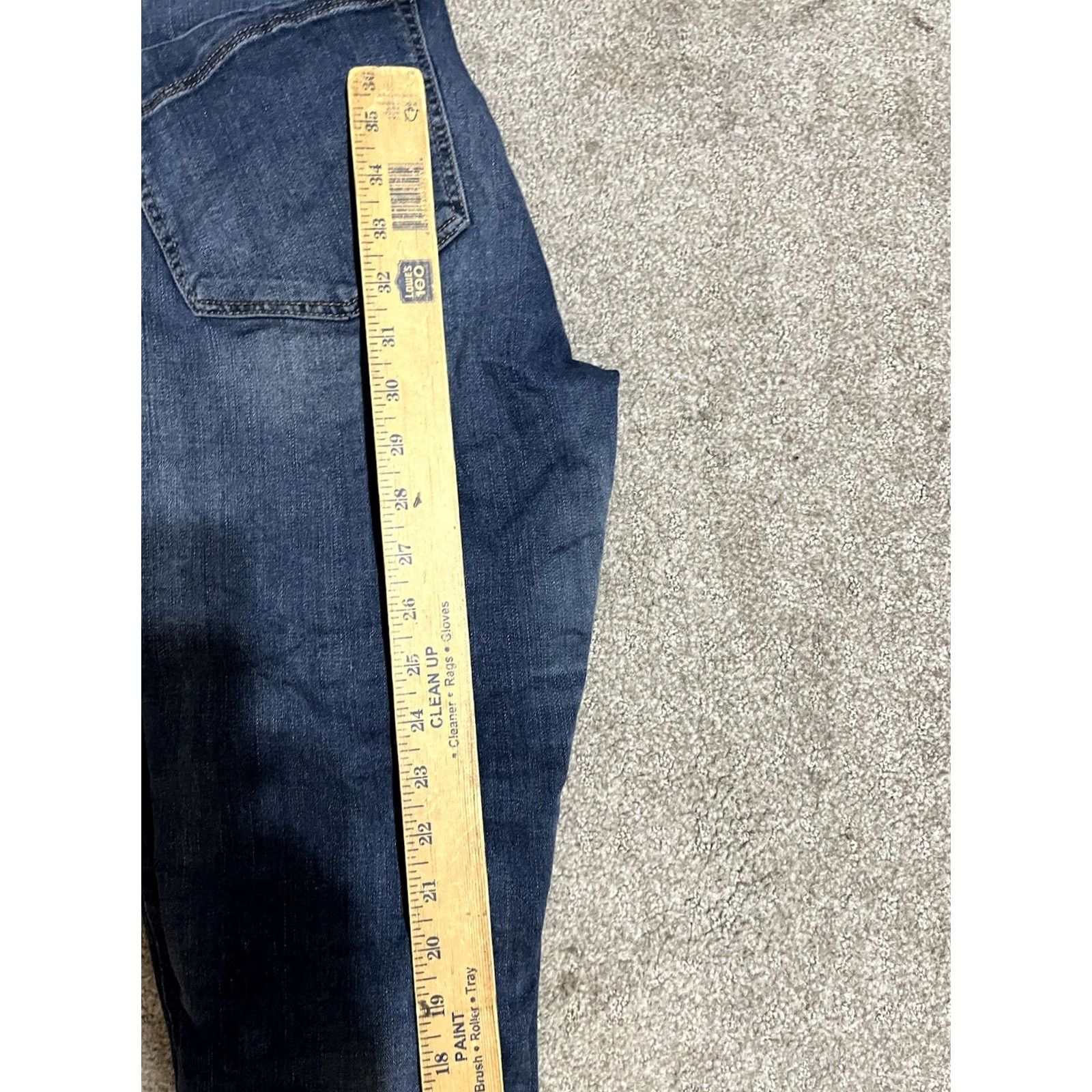 Express Express Jeans Mid Rise Legging Blue 12R Cotton Womens Denim 5-Pocket Solid Casual Modern 90s-inspired? Size 34" / US 12 / IT 48 - 6 Thumbnail