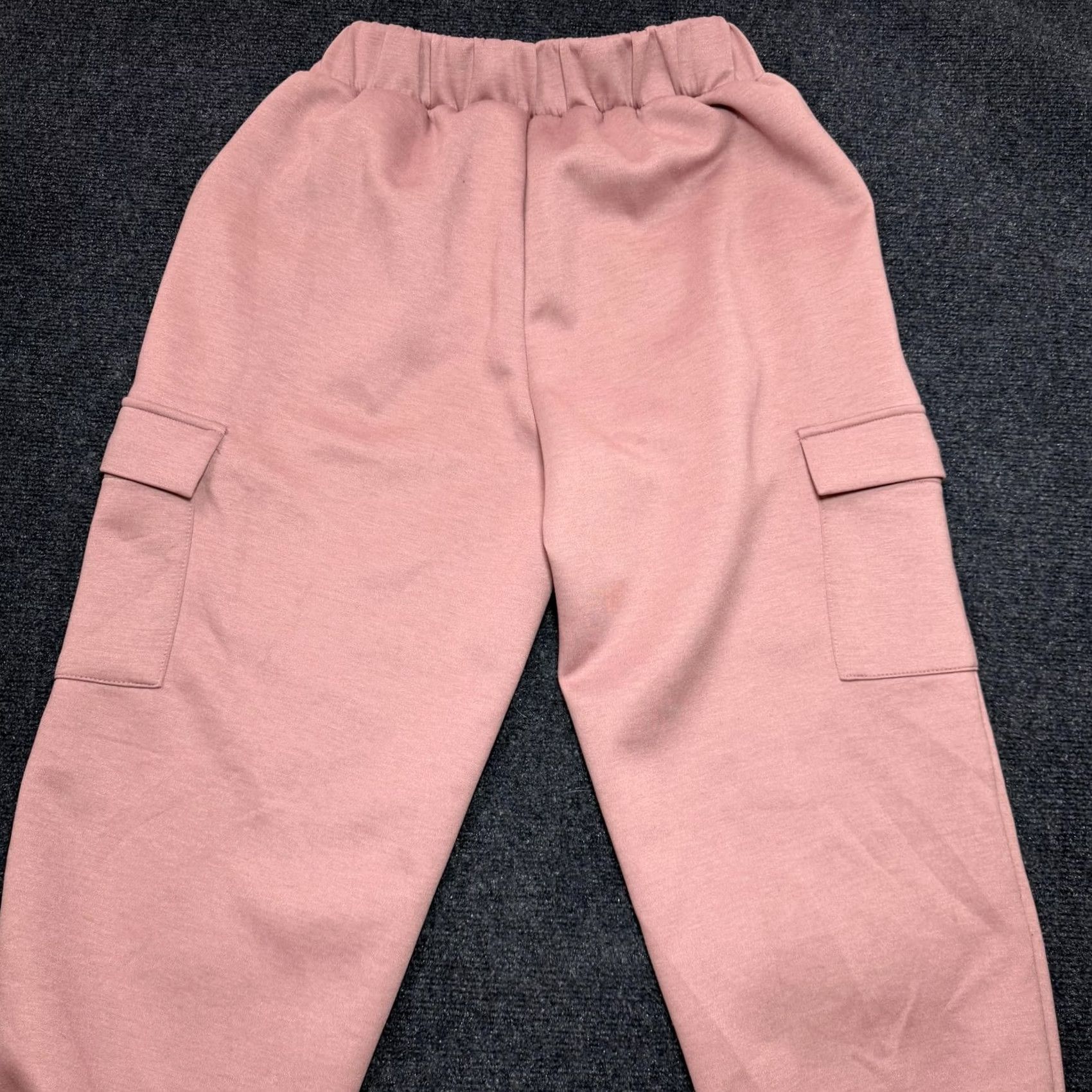 Express Express Sweatpants Jogger Womens Medium Pink Cargo Pockets Elastic Waist Lounge Size 32" / US 10 / IT 46 - 7 Thumbnail