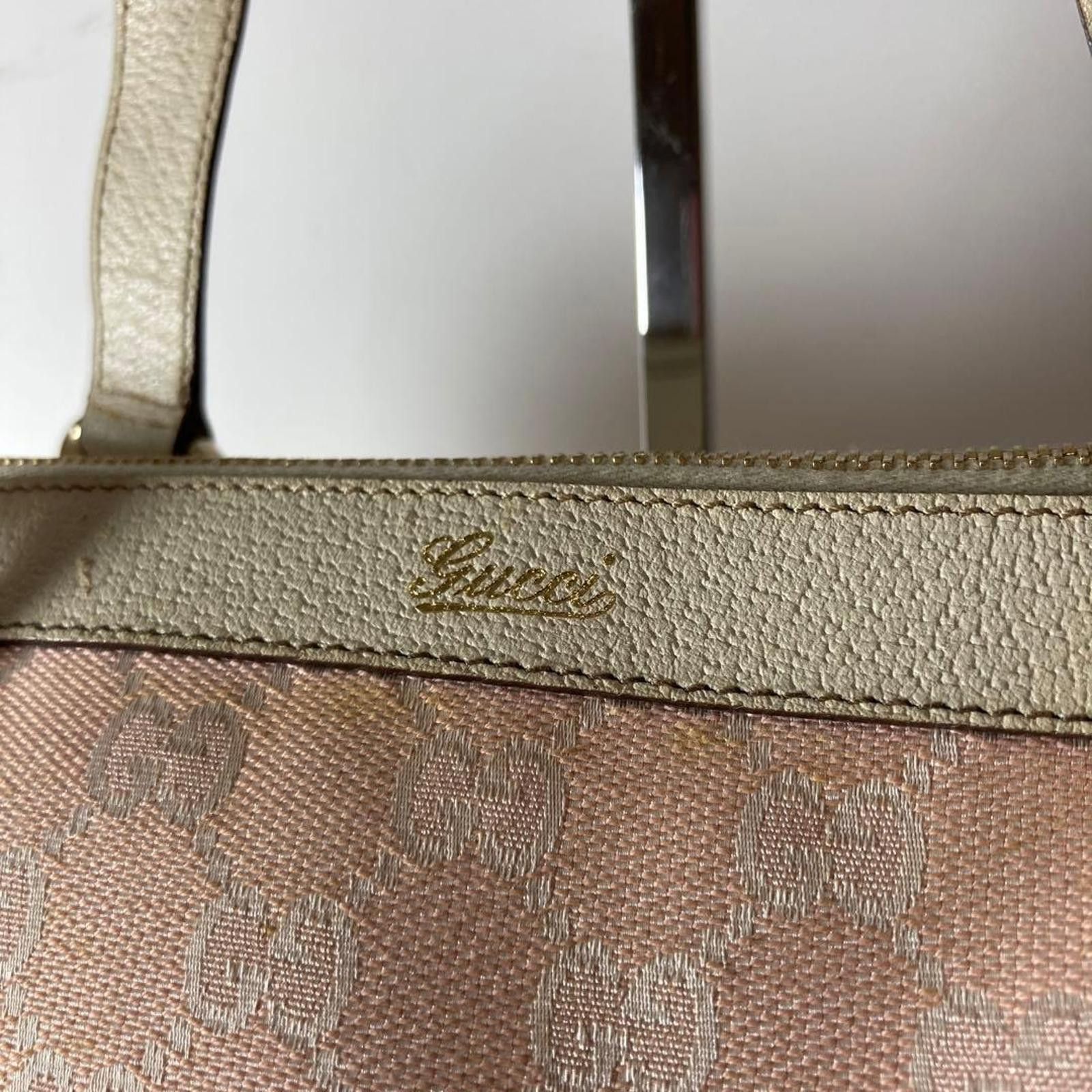 Gucci Gucci - Pink Monogram Tote Bag Size ONE SIZE - 3 Thumbnail
