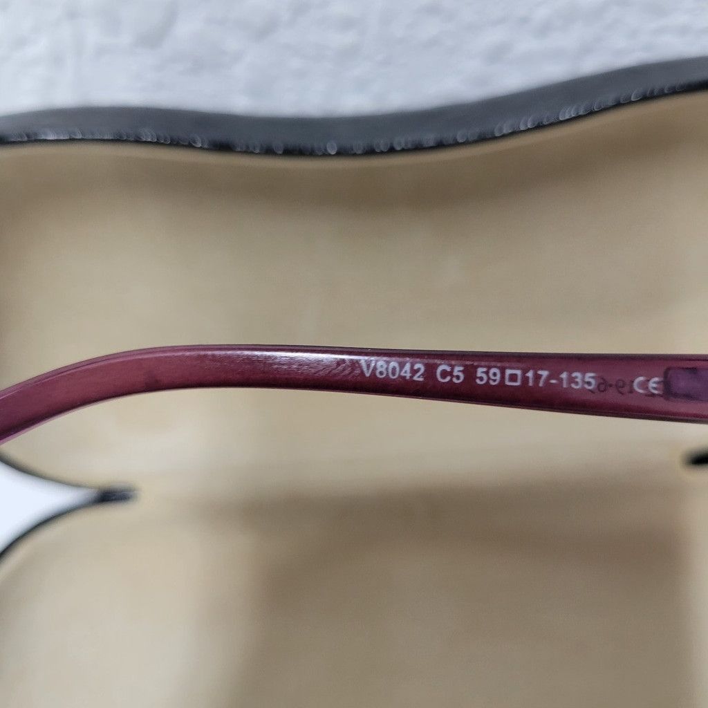 Versace VERSACE Rhinestone Adult Unisex Sunglass Eyewear Pink Frame Size ONE SIZE - 10 Thumbnail