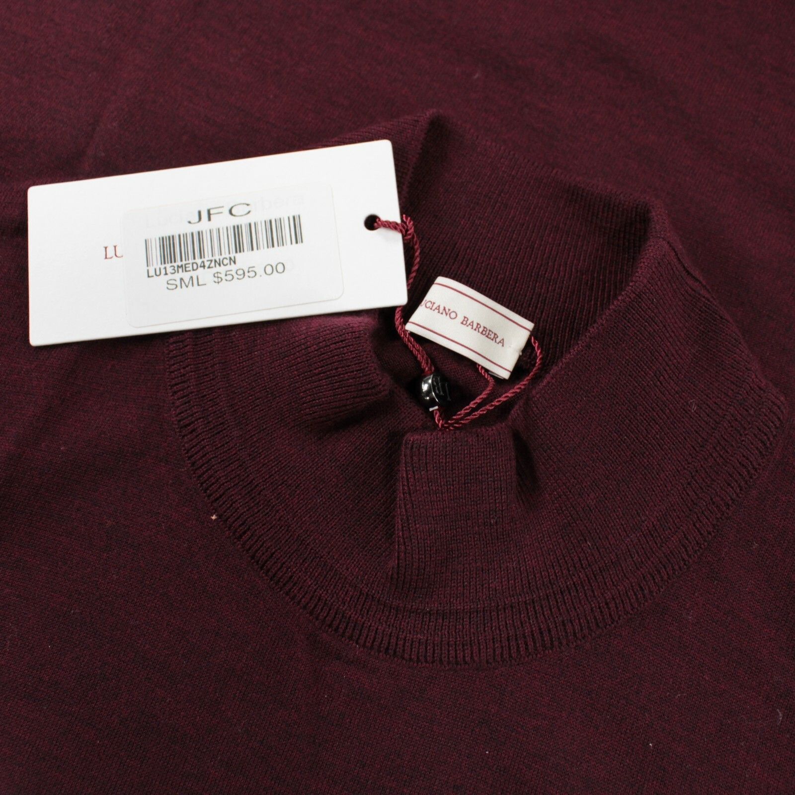 Luciano Barbera Luciano Barbera Sweater Size US M in Red Size US M / EU 48-50 / 2 - 1 Thumbnail