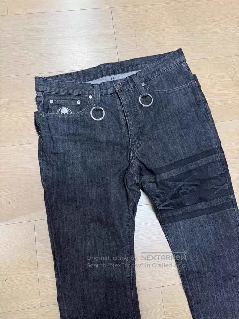 Mastermind Japan mastermind JAPAN size L Dual-waist Denim Pants Size US 27 - 3 Thumbnail