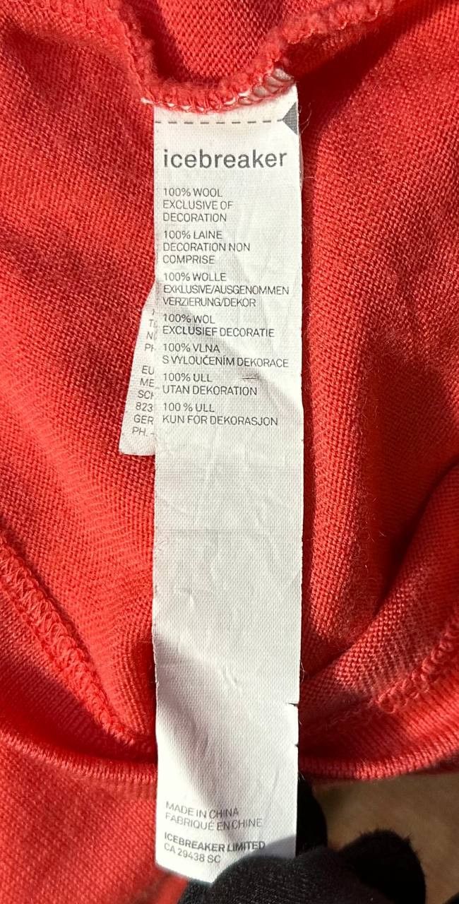 Icebreaker Icebreaker Merino Tech Top LS Zip BF 260 fairisle grapefruit Size M / US 6-8 / IT 42-44 - 11 Thumbnail