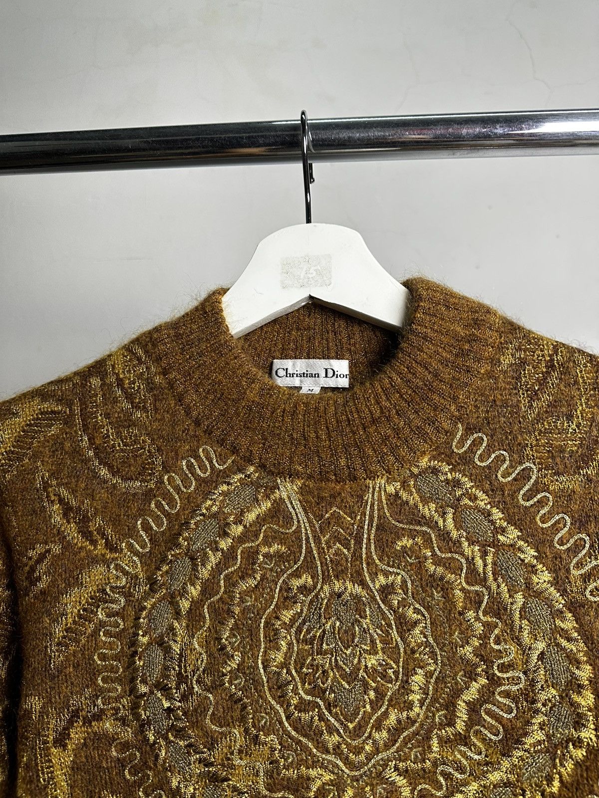 Dior Vintage 90’s Christian Dior Cashmere Knitwear Size US M / EU 48-50 / 2 - 2 Thumbnail