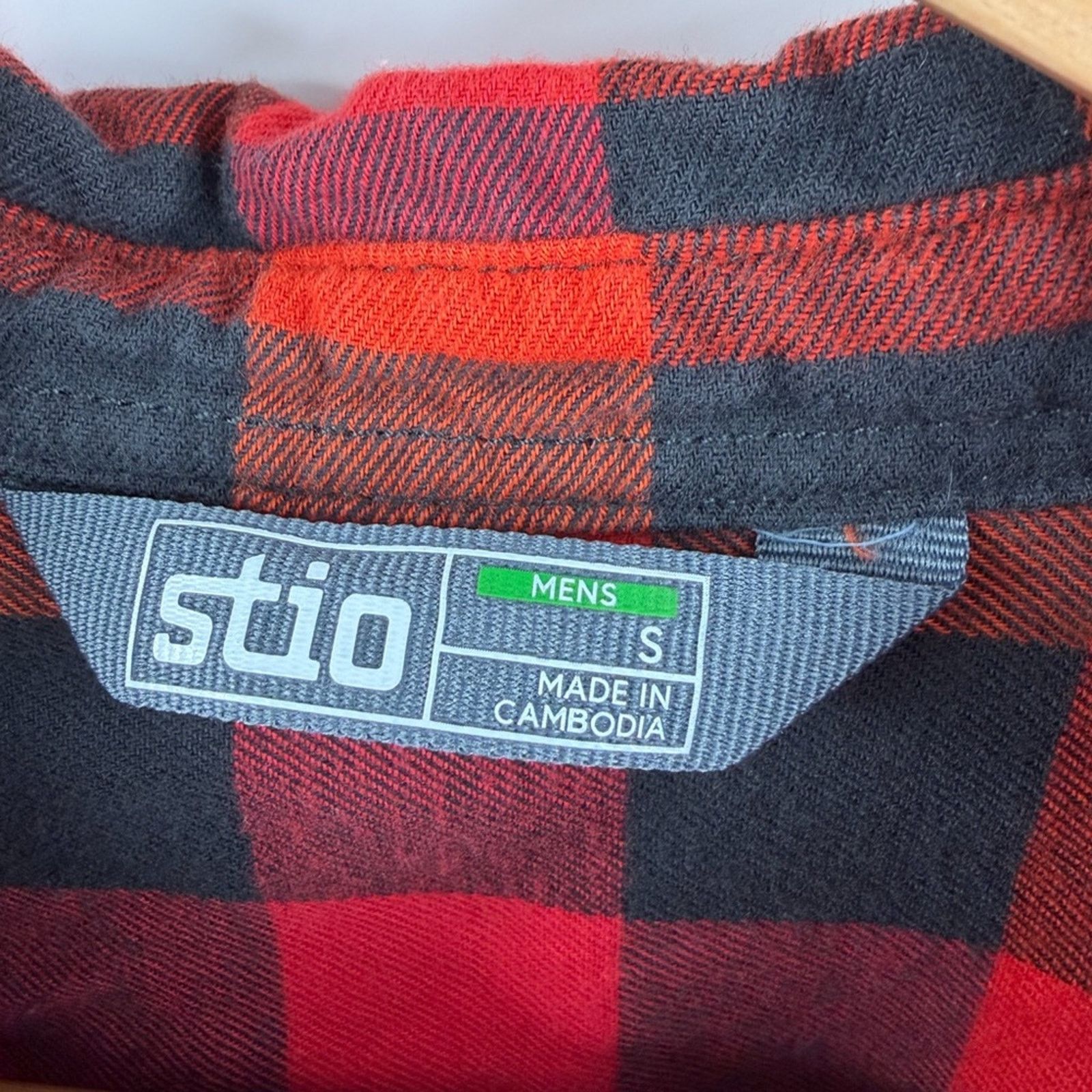 Stio Stio men’s Milter stretch buffalo plaid flannel shirt size S Size US S / EU 44-46 / 1 - 2 Thumbnail