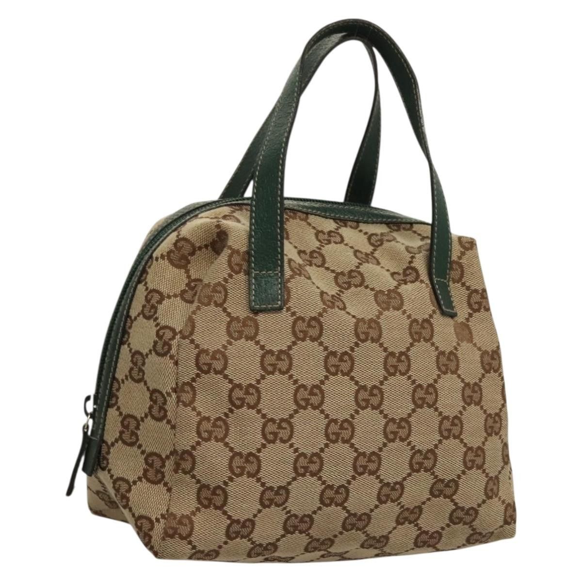 Gucci Gucci Zip Around Bowling Bag GG Canvas Size ONE SIZE - 1 Thumbnail