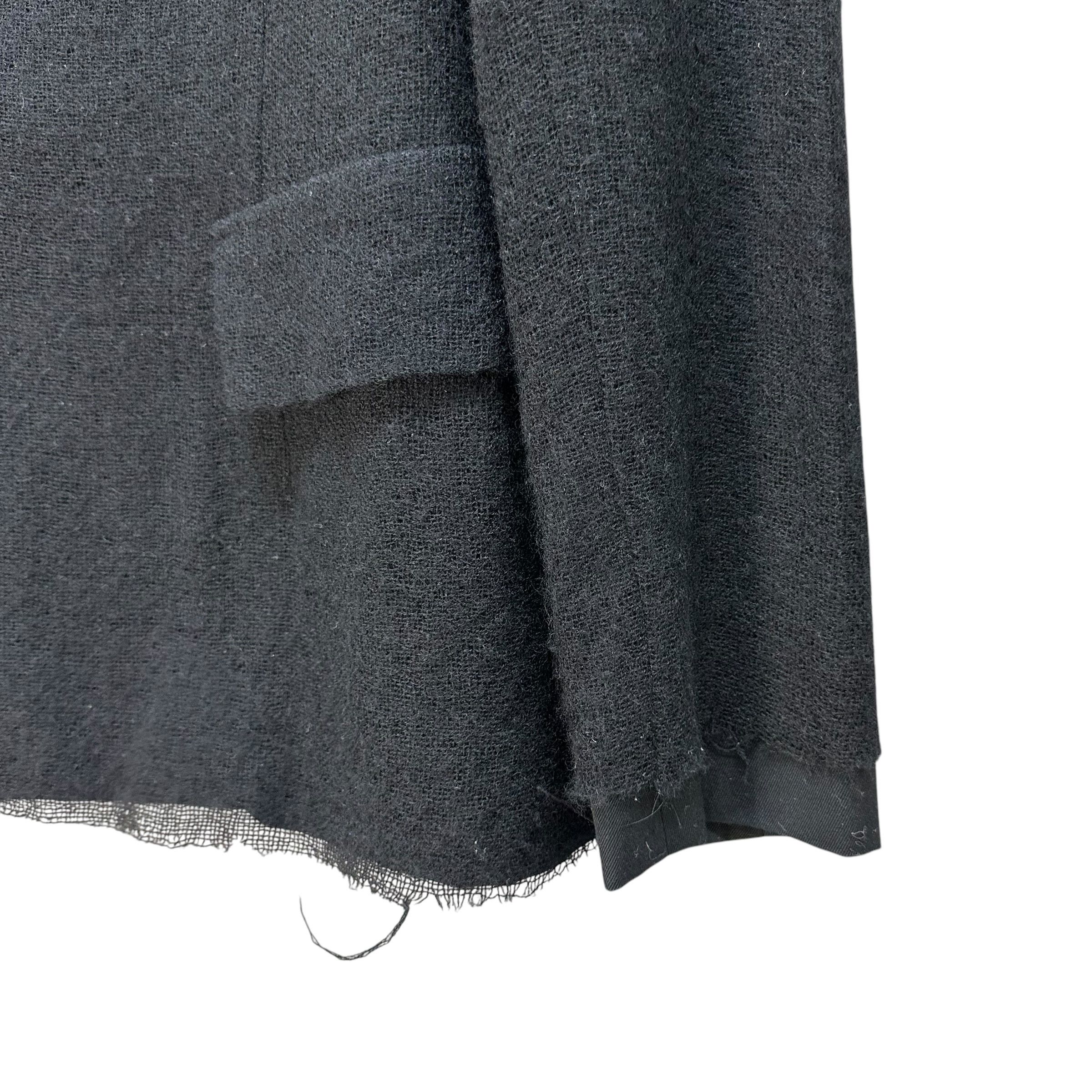 Yohji Yamamoto AW04 YOHJI YAMAMOTO Raw-Edge Deconstructed Jacket #A80-1942 Size S / US 4 / IT 40 - 8 Thumbnail