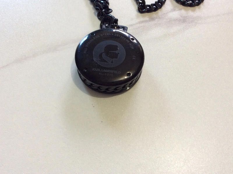 Karl Lagerfeld Karl Lagerfeld ladies black chain watch Size ONE SIZE - 5 Thumbnail
