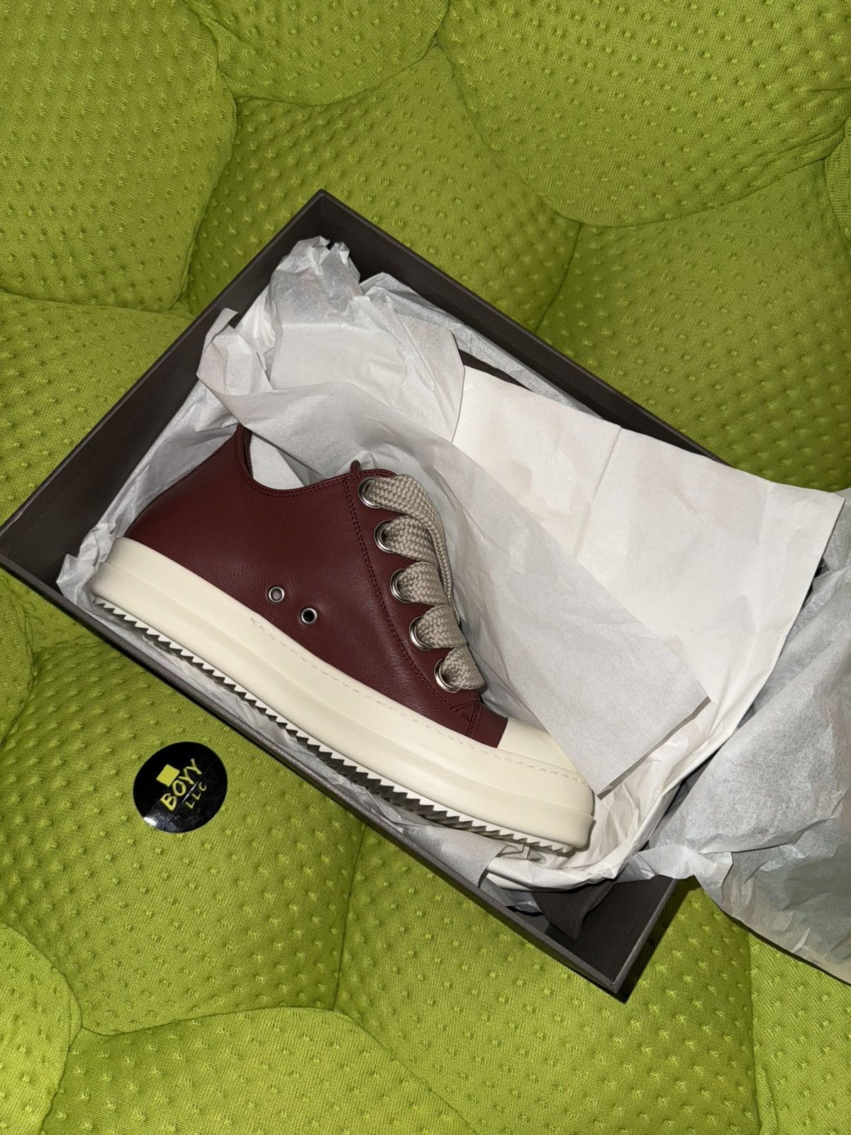 Rick Owens Rick Owen’s Jumbo Lace Sneakers Size US 8 / EU 41 - 11 Thumbnail