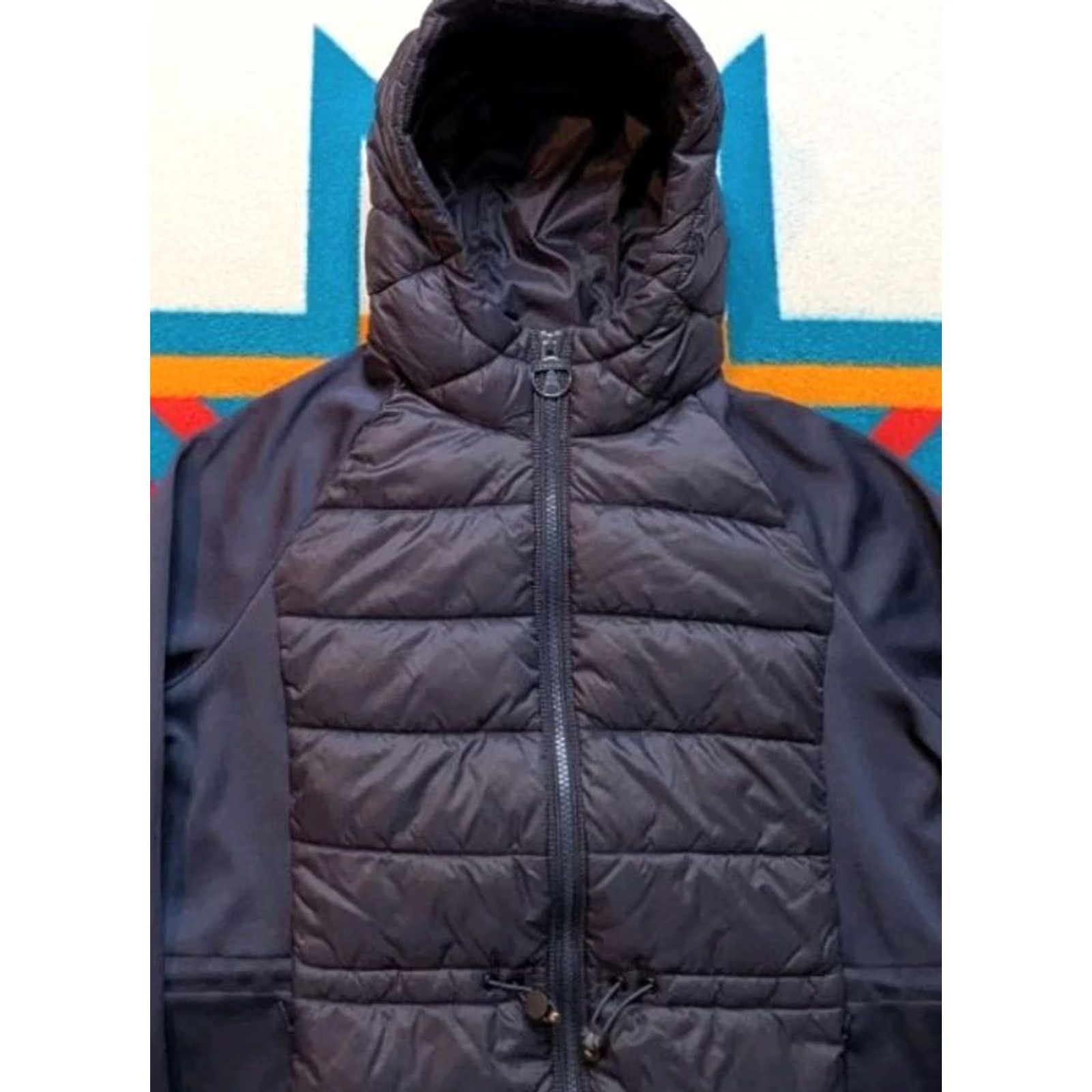 Barbour Barbour Hooded Insulated Puffer Jacket Full Zip Blue Women's XL Size XL / US 12-14 / IT 48-50 - 2 Thumbnail