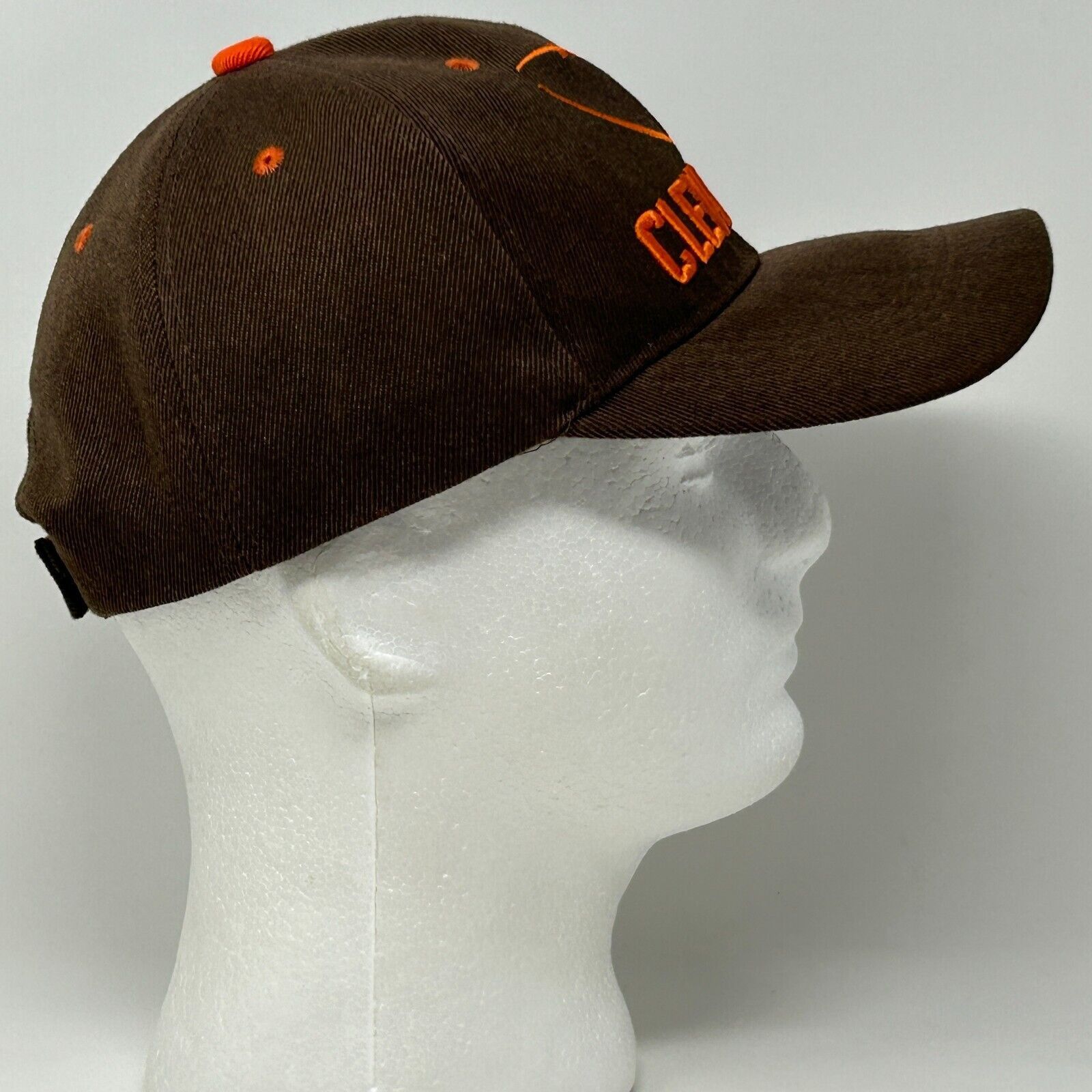 Other Cleveland Browns Hat Cap Brown Strapback NFL Football Size ONE SIZE - 8 Thumbnail