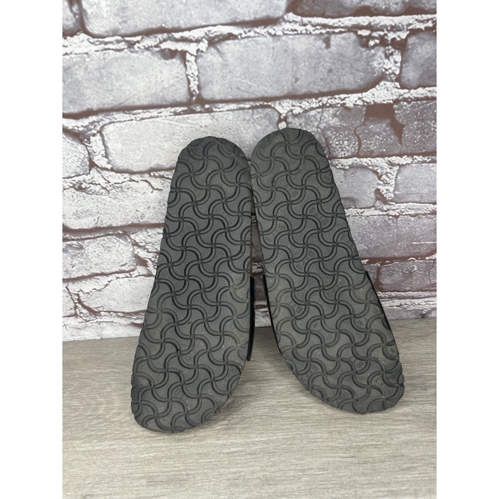 Birkenstock Birkenstock Madrid Black Patent Leather Cork Slide Sandals W Size US 7.5 / IT 37.5 - 9 Thumbnail
