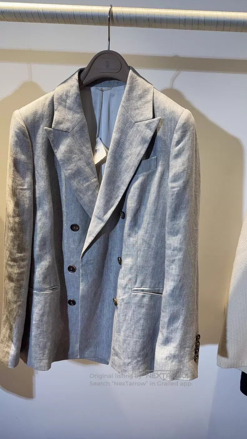 Brunello Cucinelli Brunello Cucinelli Blazer Size M / US 6-8 / IT 42-44 - 2 Thumbnail