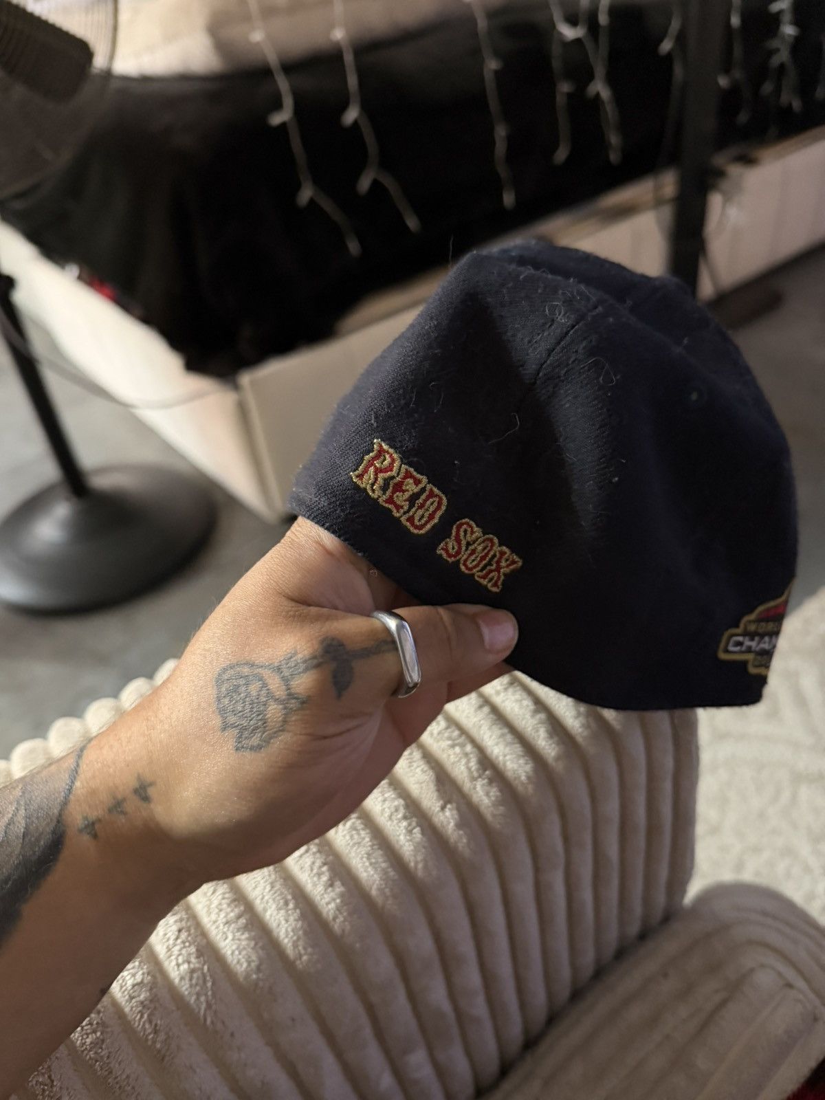 New Era Red sox hat Size ONE SIZE - 3 Thumbnail