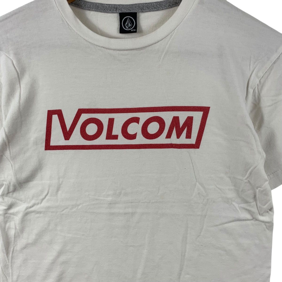 Volcom VOLCOM STONE SKATEBOARD Box Logo Streetwear Tee Shirt Top Size M / US 6-8 / IT 42-44 - 4 Thumbnail