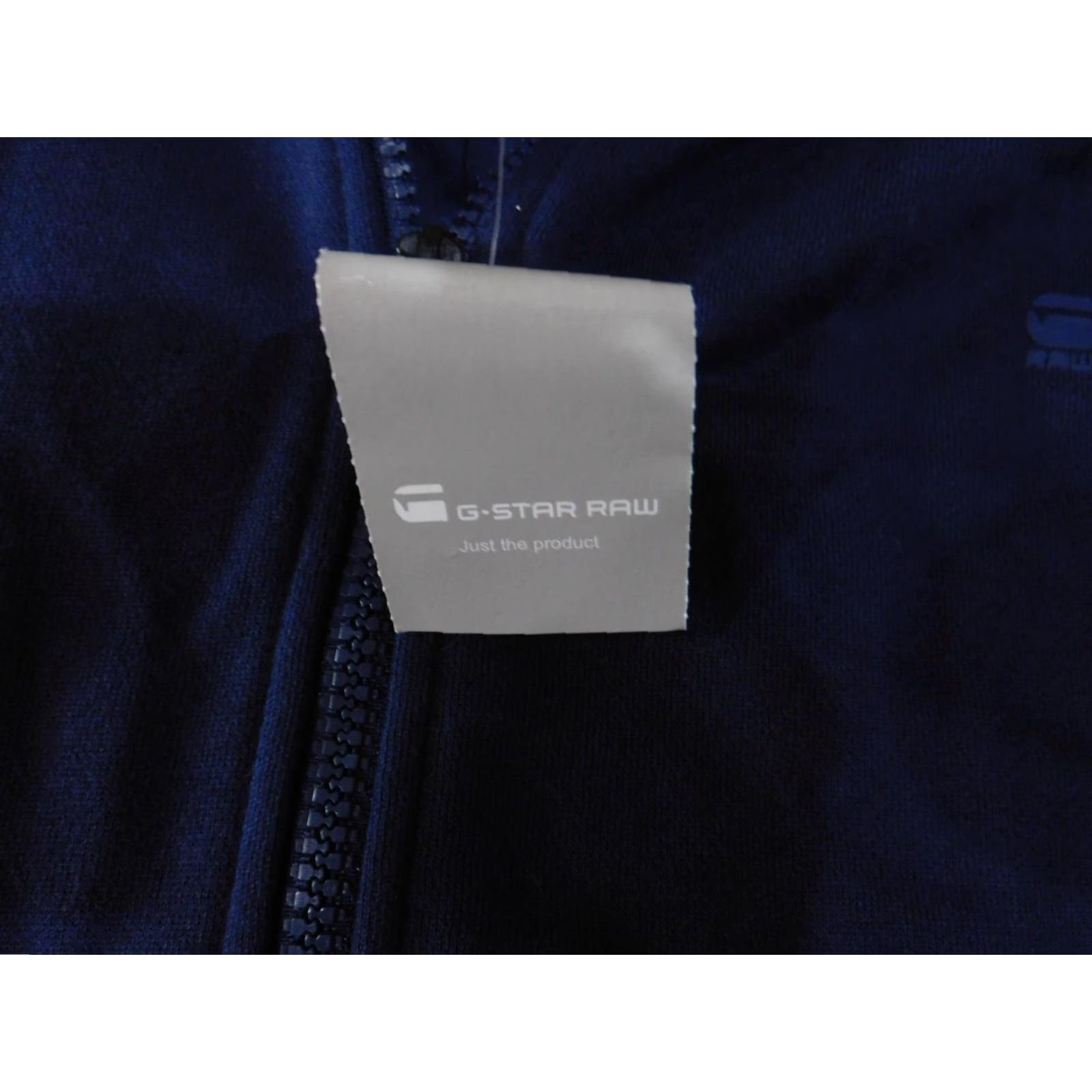 Vintage G-Star RAW Hoodie Womens Large Sarho Blue Kikko Zip Sweat Sherland Velvet Jacket Size L / US 10 / IT 46 - 7 Thumbnail
