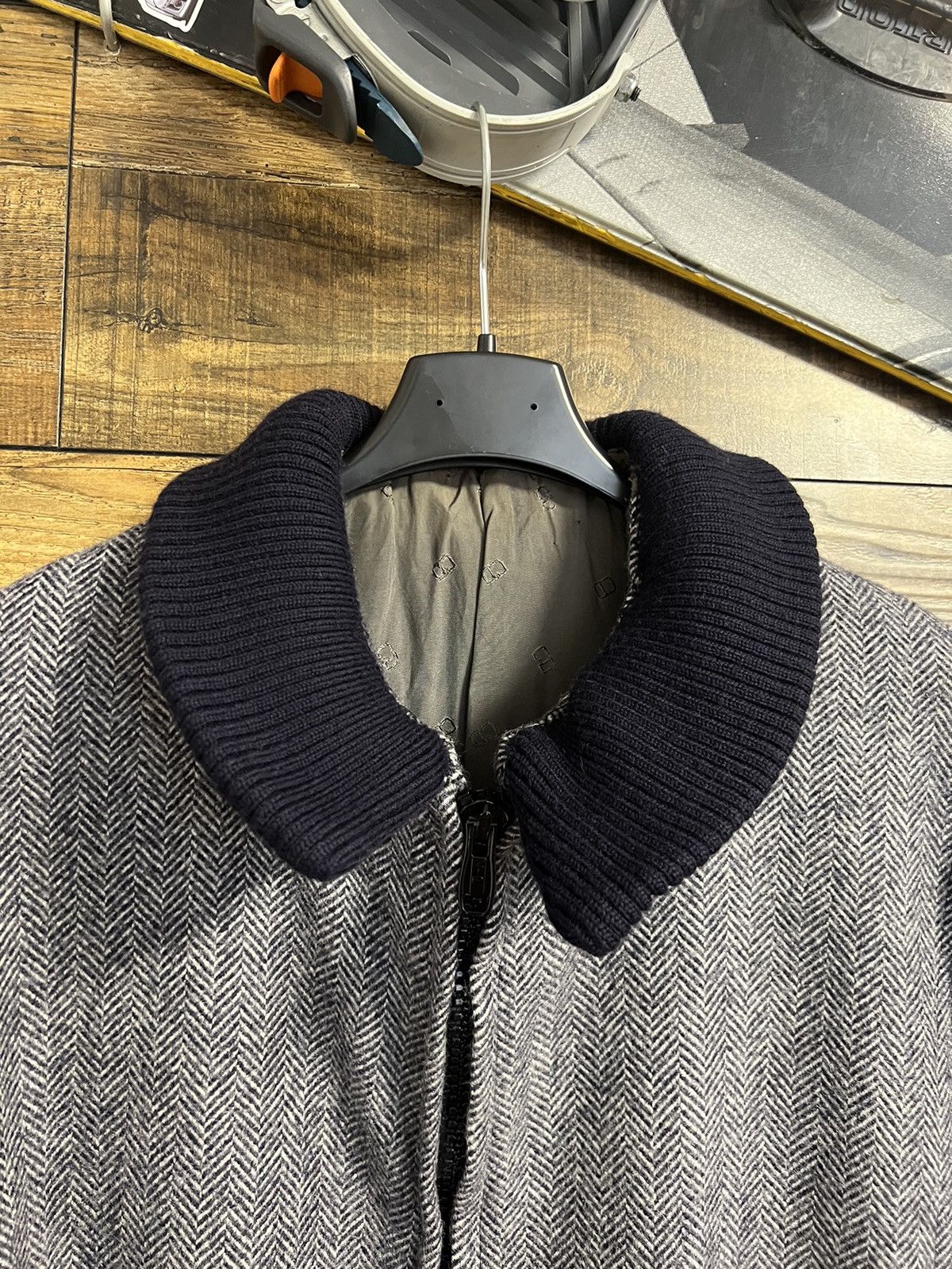 Dior CHRISTIAN DIOR MONSIEUR Wool Bomber Jacket Size US M / EU 48-50 / 2 - 11 Thumbnail