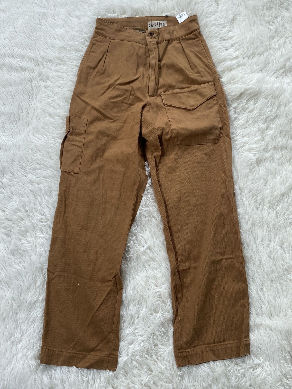 Vintage 💥SALE💥Cellar Door Italiano Designer Bushpant Cargo Pants Size 26" / US 2 / IT 38 - 1 Thumbnail
