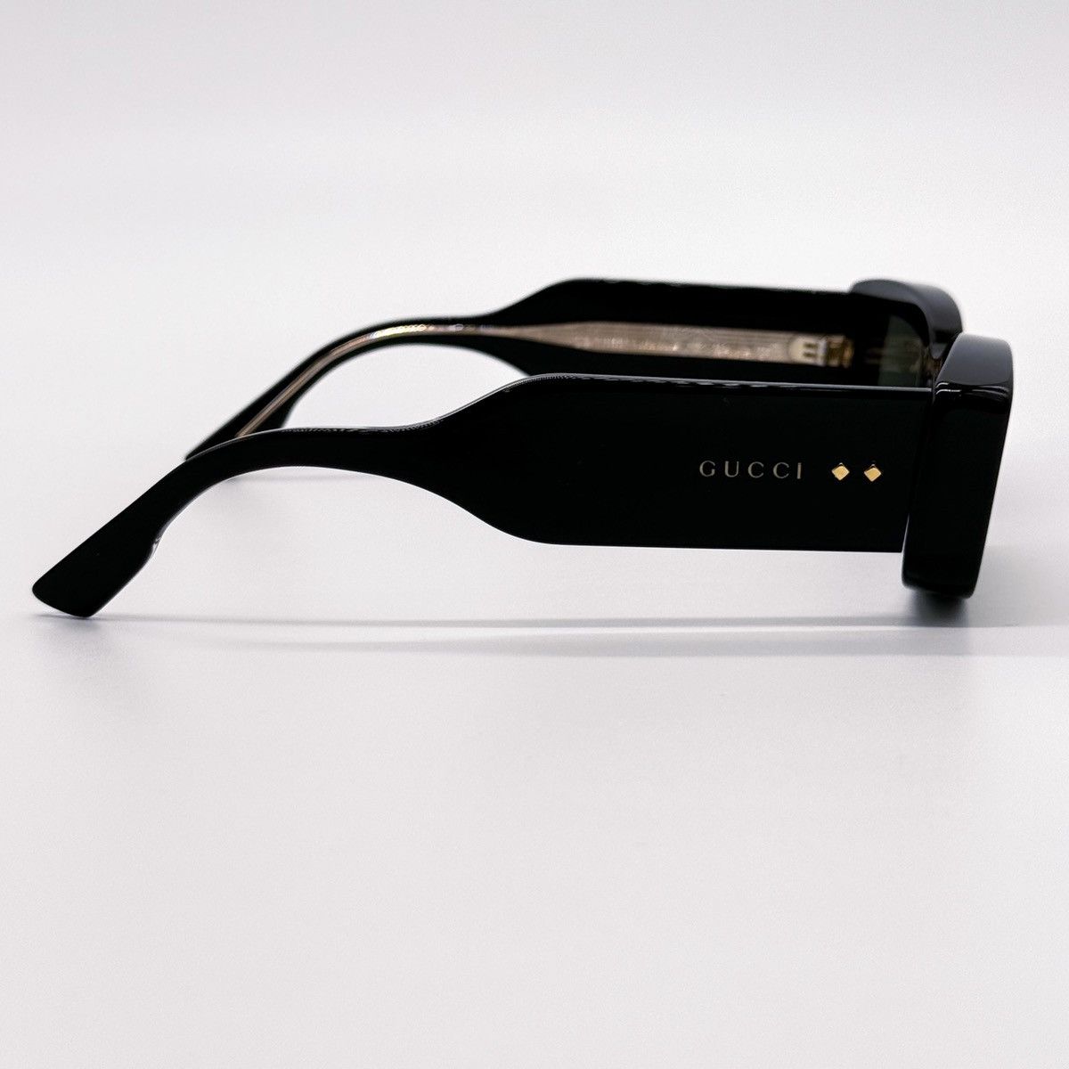 Gucci NEW GUCCI GG1528S 001 SQUARE BLACK GREY WOMEN SUNGLASSES Size ONE SIZE - 9 Thumbnail