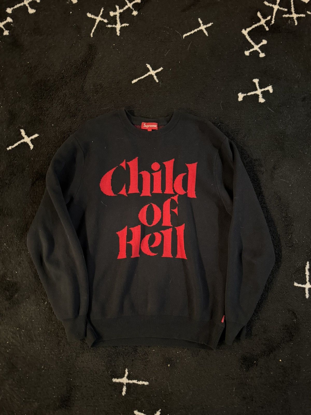Supreme SUPREME CHILD OF HELL KNIT Size US M / EU 48-50 / 2 - 1 Thumbnail