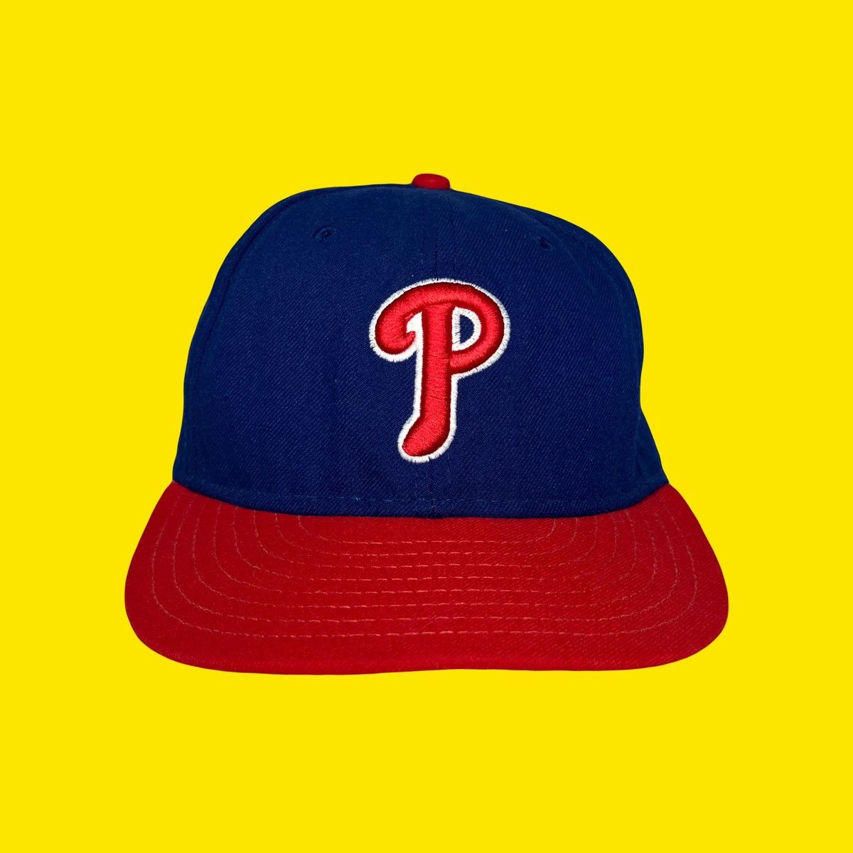 MLB × New Era New Era Philadelphia Philles Fitted Hat 59Fifty Size 7 Size 28 - 2 Thumbnail