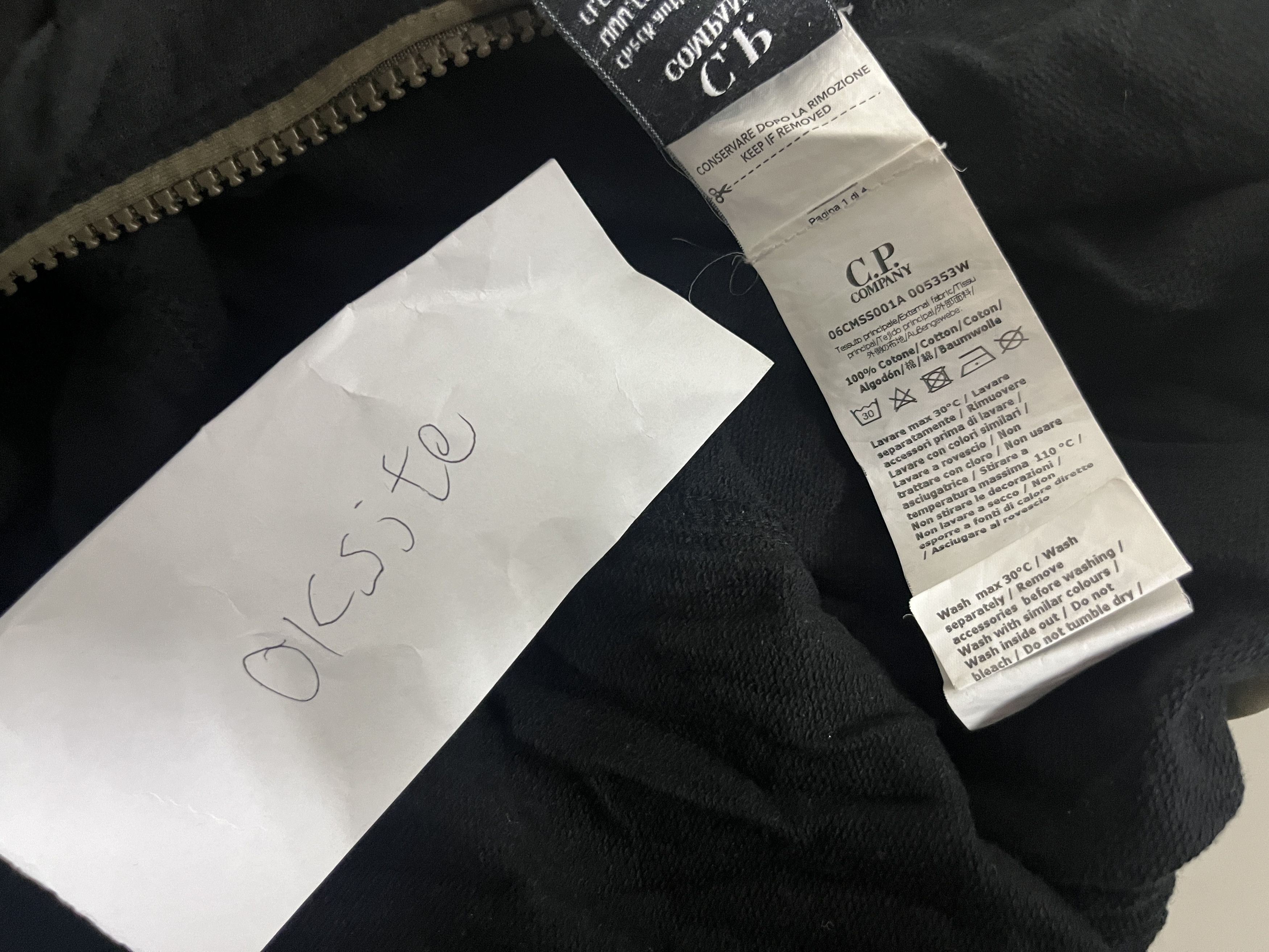 C.P. Company CP Company Articulated Zip Arm Lens Crew Sweat XL Size US XL / EU 56 / 4 - 8 Thumbnail