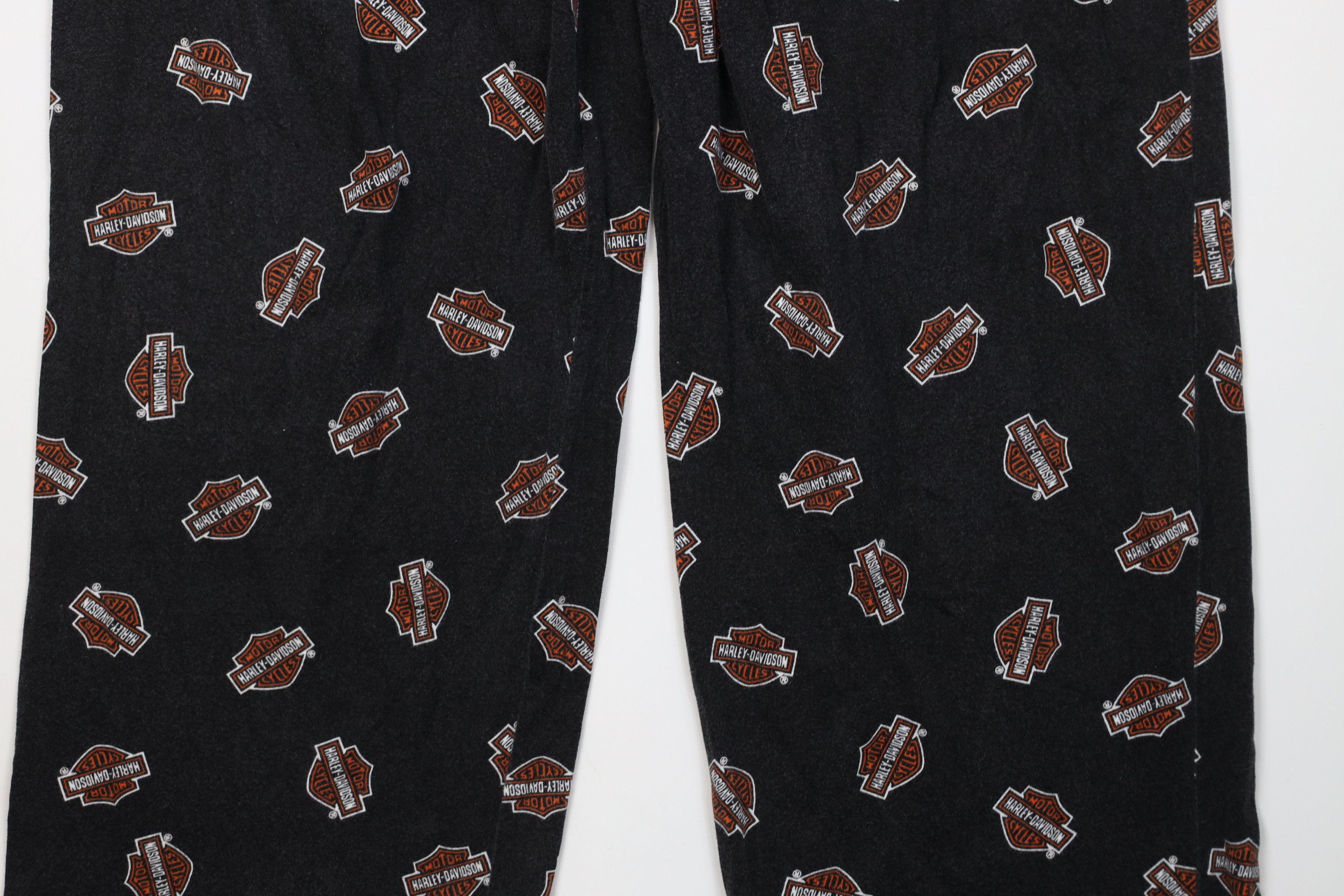 Harley Davidson Vintage 90s Harley Davidson All Over Print Wide Leg Pants Size US 38 / EU 54 - 4 Thumbnail