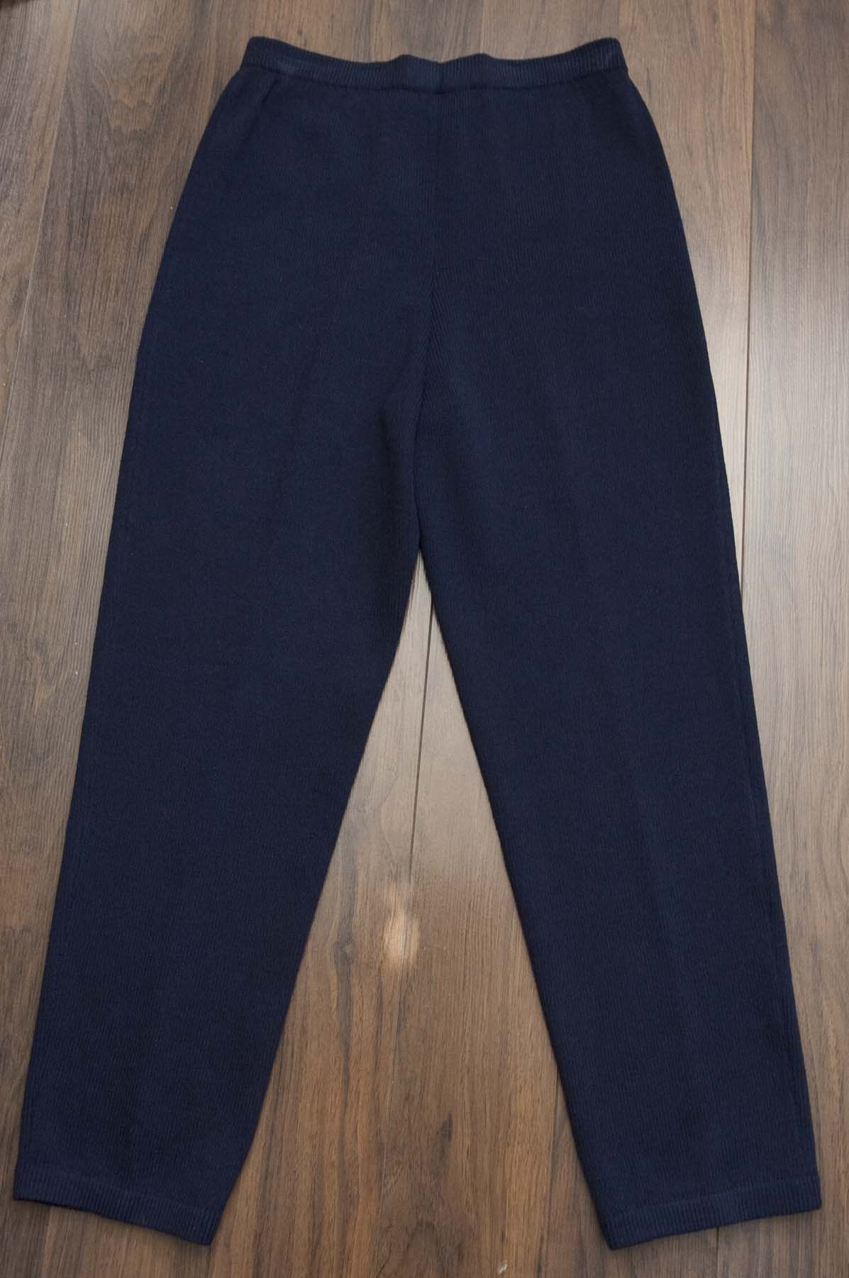 St. John St. John Basics Pants Santana Knit Women Size 4/ 31x24.5 Size 31" - 2 Thumbnail