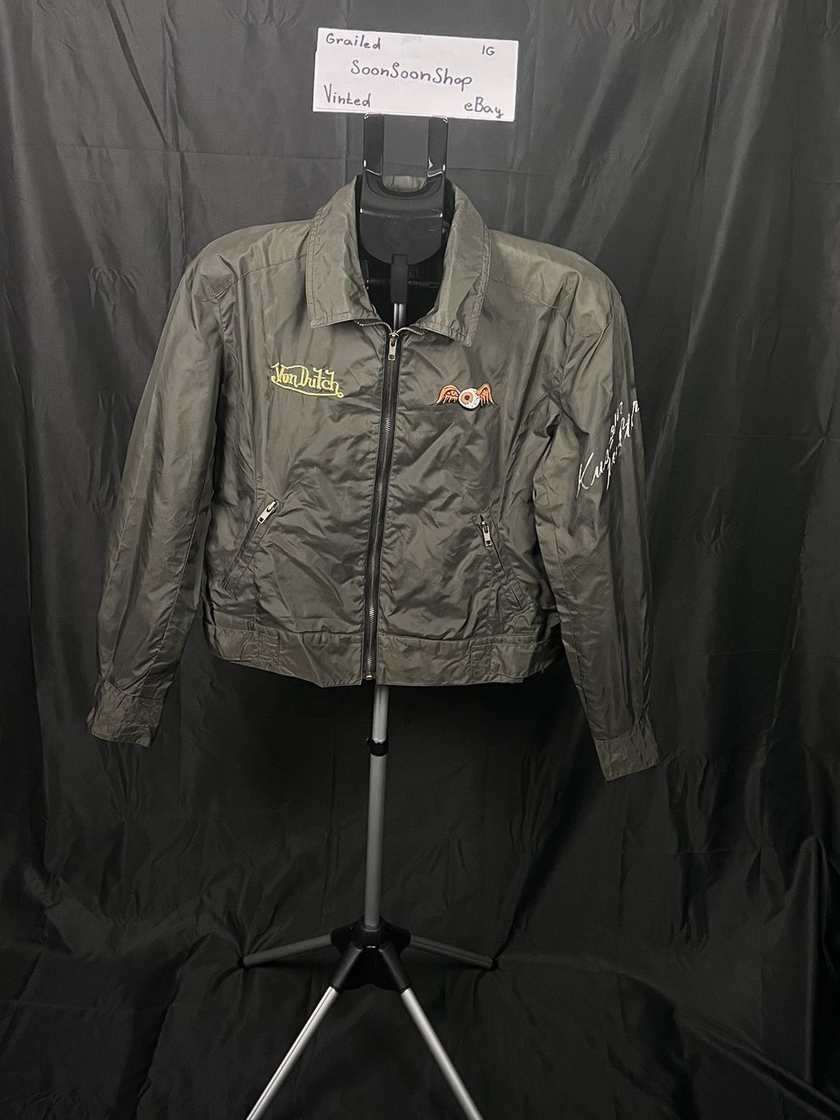 Vintage × Von Dutch 🔴 Vintage Von Dutch jacket eye kustom kulture Size XL / US 12-14 / IT 48-50 - 3 Thumbnail