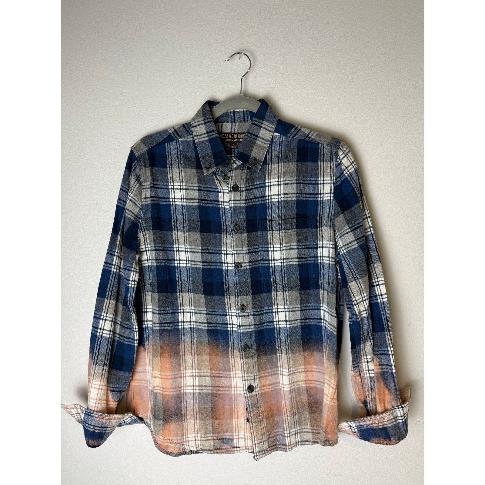 Great Northwest My Tattoos Don't Like You Either button up Flannel Shirt, Sm Size S / US 4 / IT 40 - 4 Thumbnail