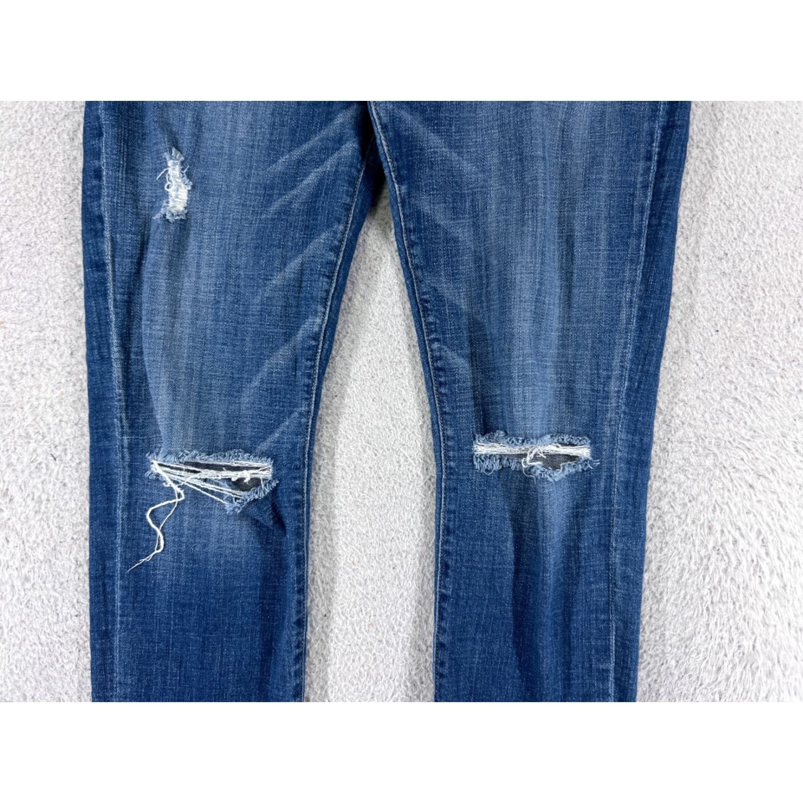 7 For All Mankind 7 For All Mankind Jeans Women 27 Blue Denim Josefina Skinny Button Fly Adult Regular 27 in Blue 7 For All Mankind Jeans Womens Jeans Button Fly 90s? Size 27" / US 4 / IT 40 - 3 Thumbnail
