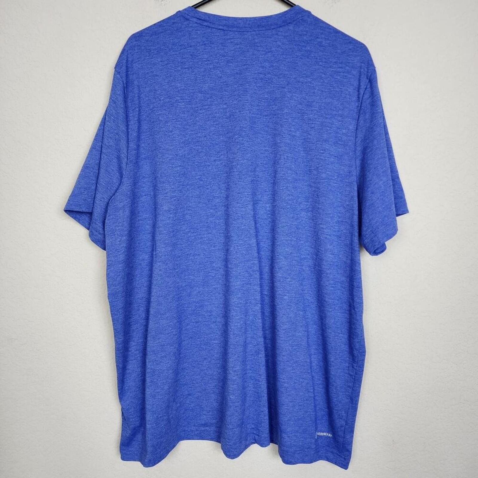 Adidas Adidas XXL Blue Tee Shirt Size US XXL / EU 58 / 5 - 2 Thumbnail