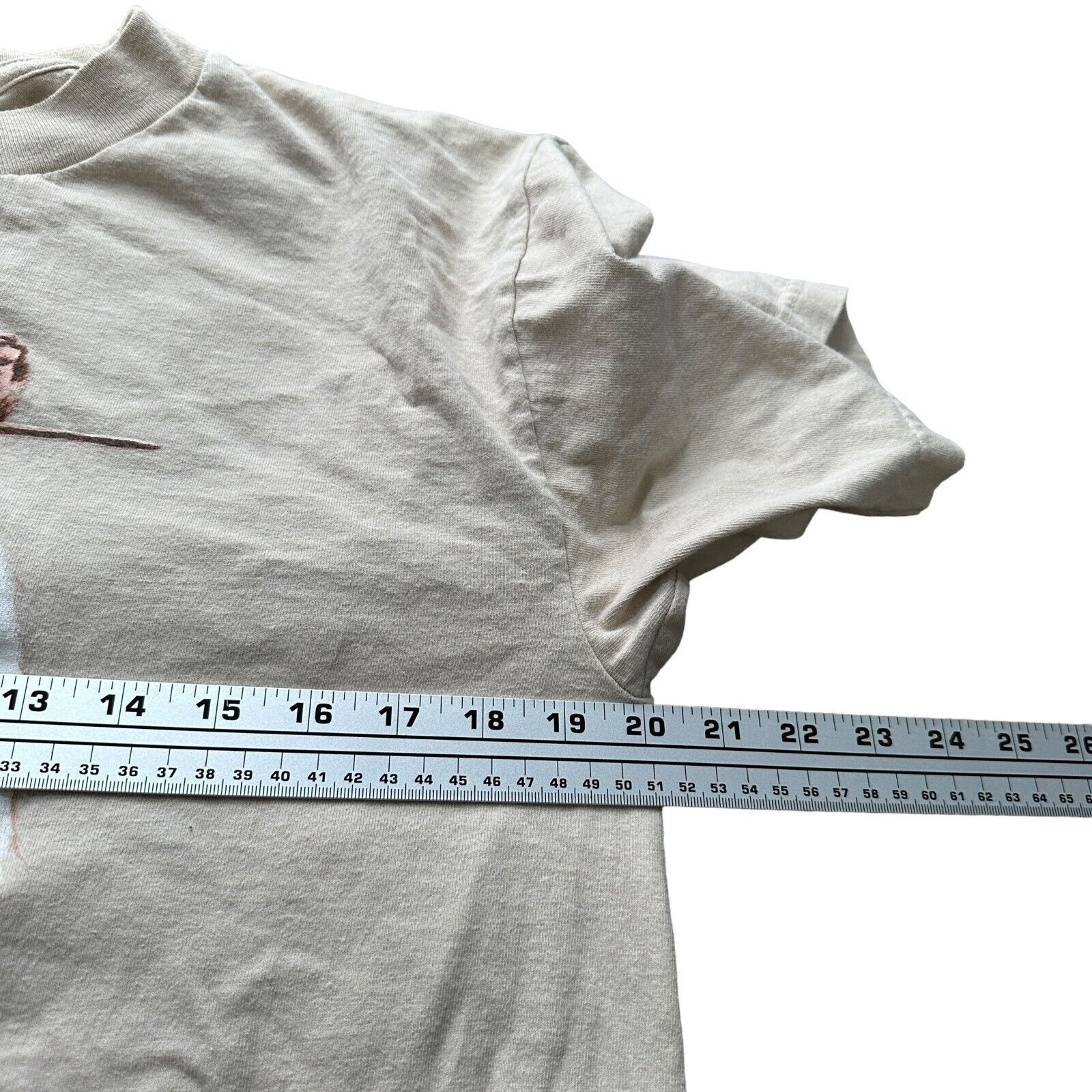 The Unbranded Brand Vintage Menchego Native American T-Shirt Men L Beige Cotton Size US L / EU 52-54 / 3 - 8 Thumbnail