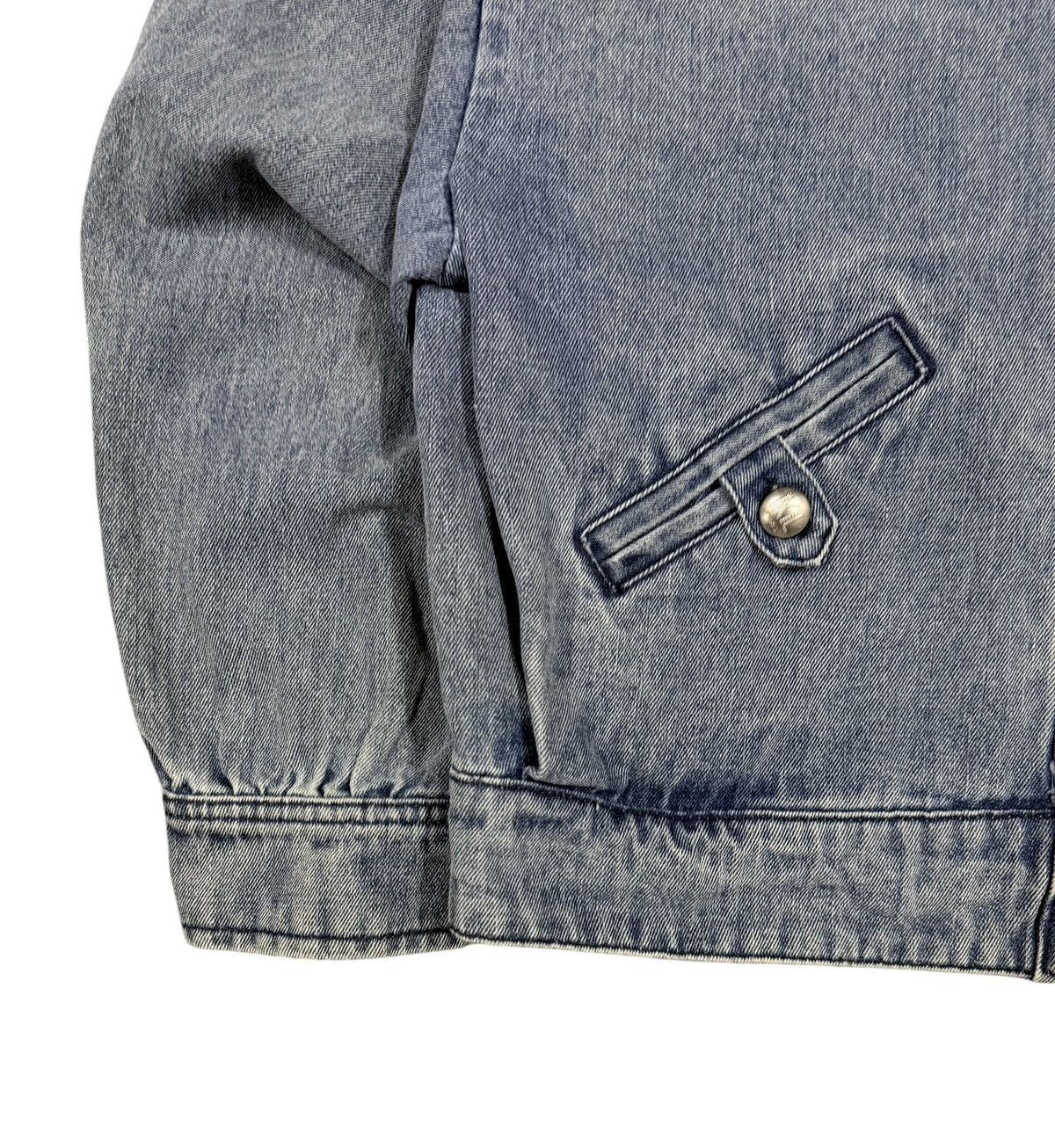 Karl Lagerfeld Authentic💥Karl Lagerfeld Paris Denim Jacket Wash Size S / US 4 / IT 40 - 9 Thumbnail