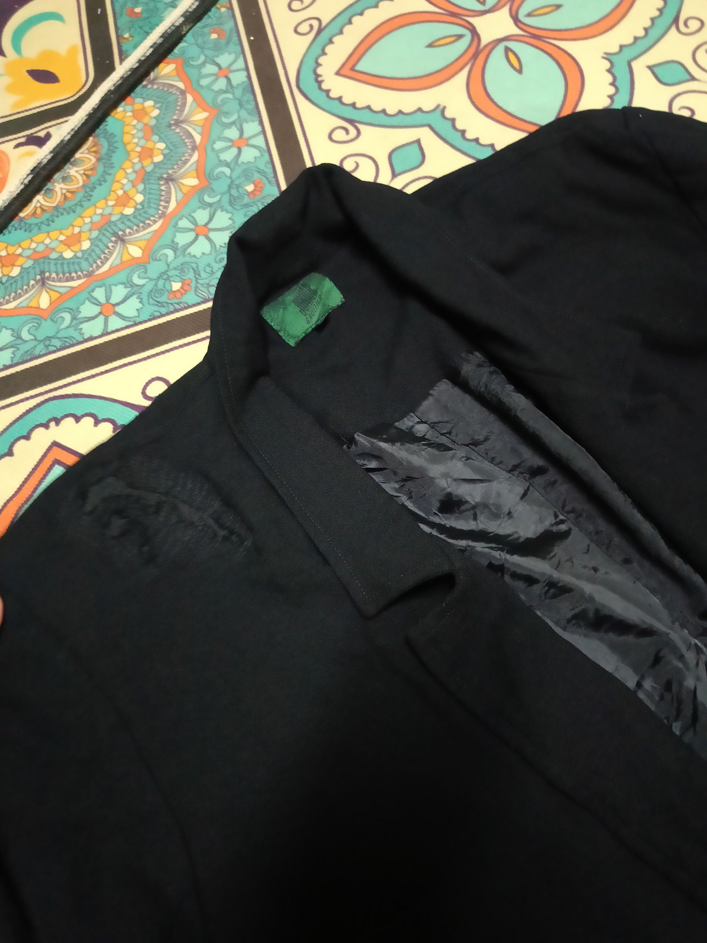 Jean Paul Gaultier × Vintage Vintage Trash Junior Gaultier Long Cardigan Embroidered Size US L / EU 52-54 / 3 - 9 Thumbnail
