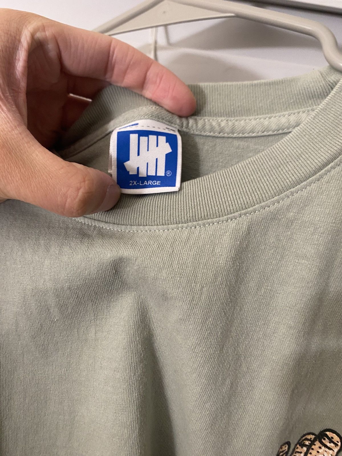 MLB × Undefeated Undefeated Los Angeles Dodgers Umpire Tee Size US XXL / EU 58 / 5 - 2 Thumbnail