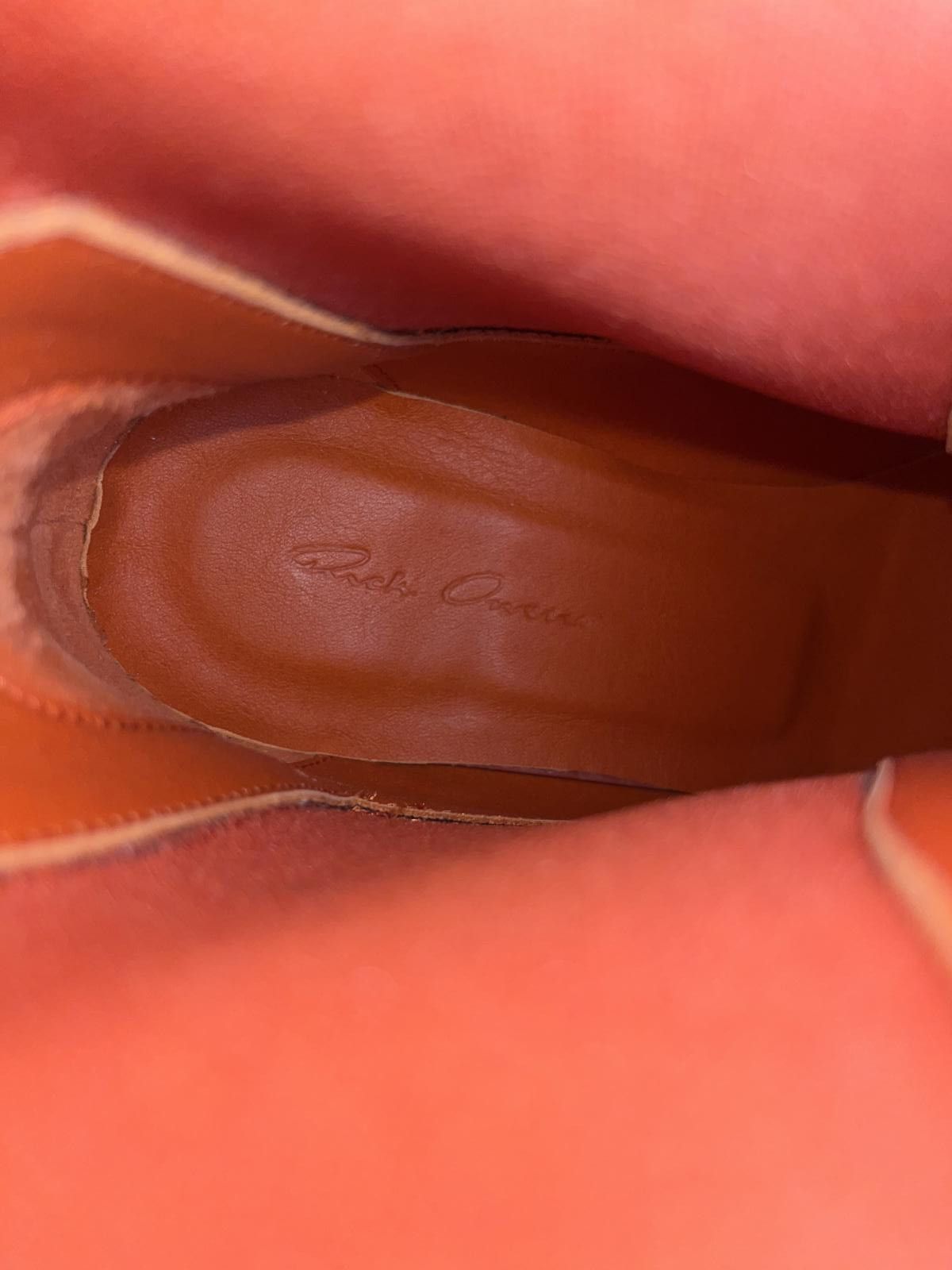 Rick Owens Rick Owens Clear Kiss Heel Orange Sample Size US 8 / IT 38 - 6 Thumbnail
