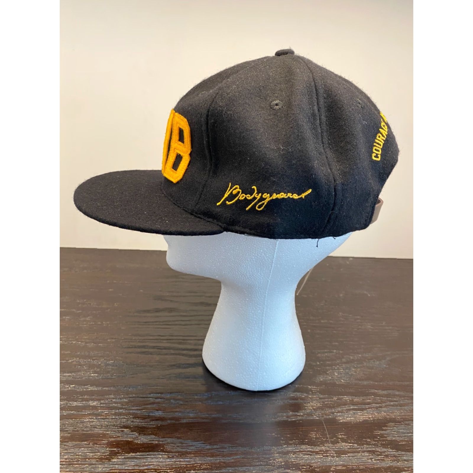 Ebbets Field Flannels Ebbets Field Flannels Men Black Wool Cap / BaseBall Cap One Size Adjustable Courage Knows No Bounds USA Size ONE SIZE - 3 Thumbnail