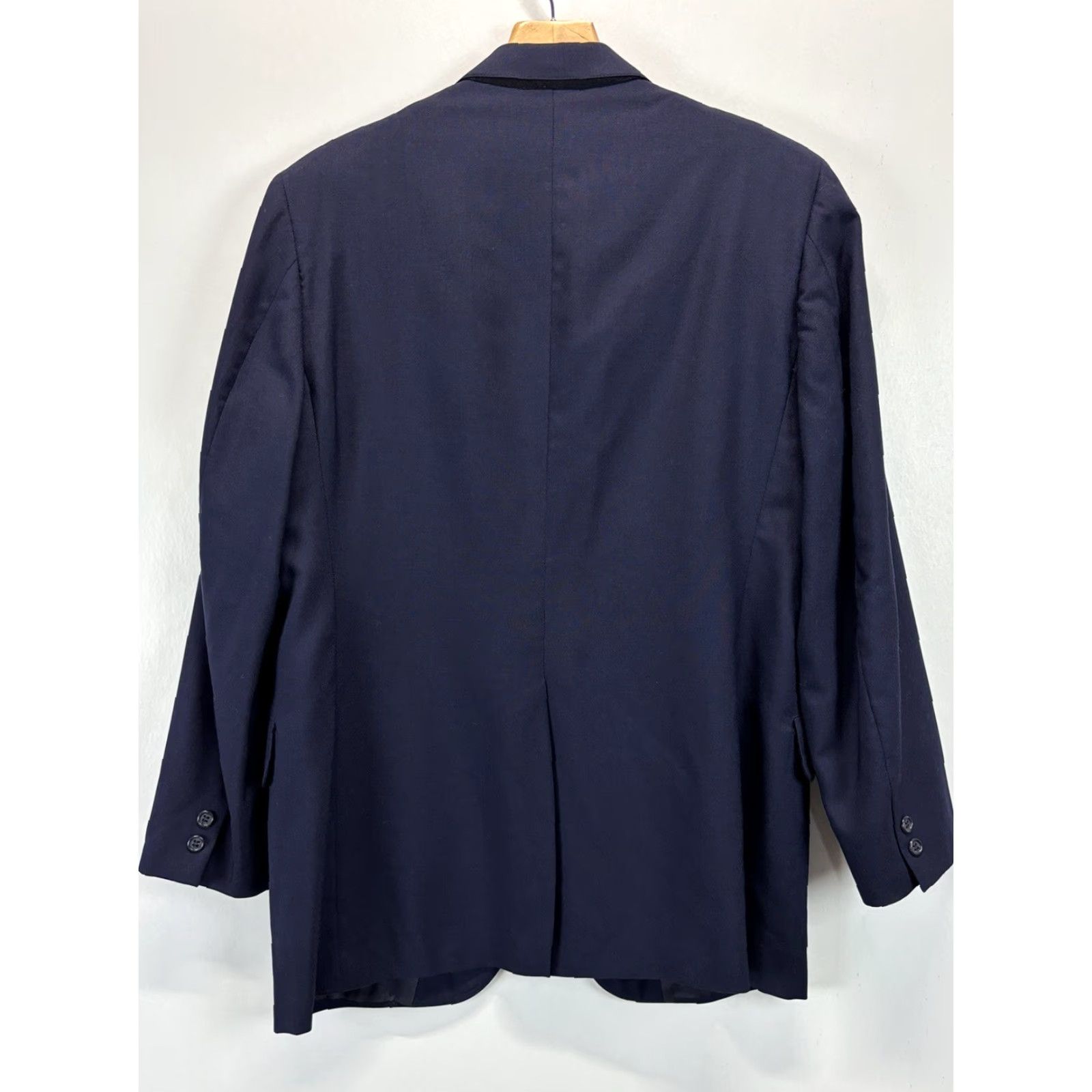 Jos. A. Bank JOS. A. BANK Executive Collection Sport Coat Blazer 42R Navy Blue Mens Size 42R - 2 Thumbnail