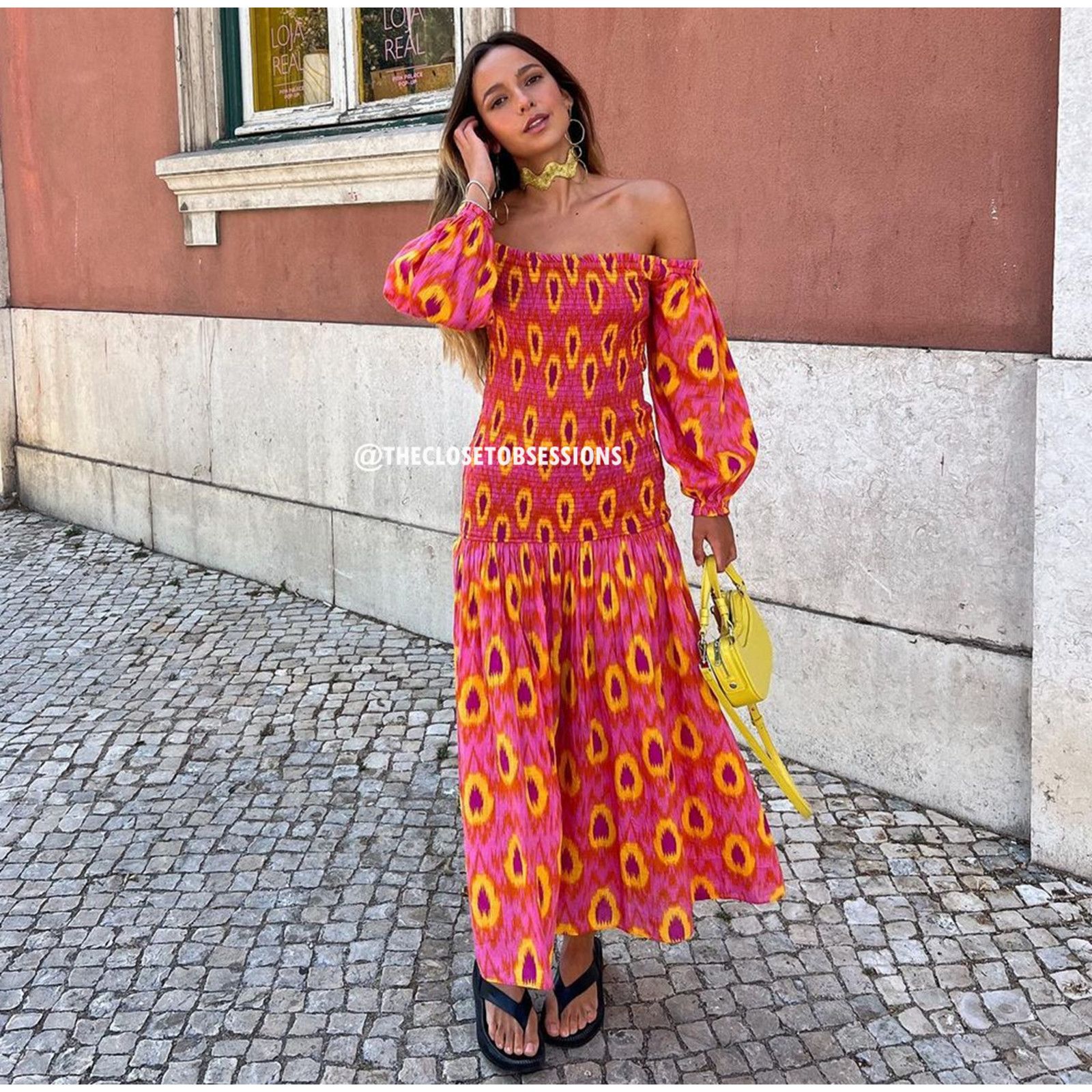 ZARA BLOGGER FAVE!!! Long Dress with Balloon Sleeves NWT is available for  purchase on au PAY Market - Imported Goods Online Store Co.Ltd. | au PAY  Market - Online Shopping Site
