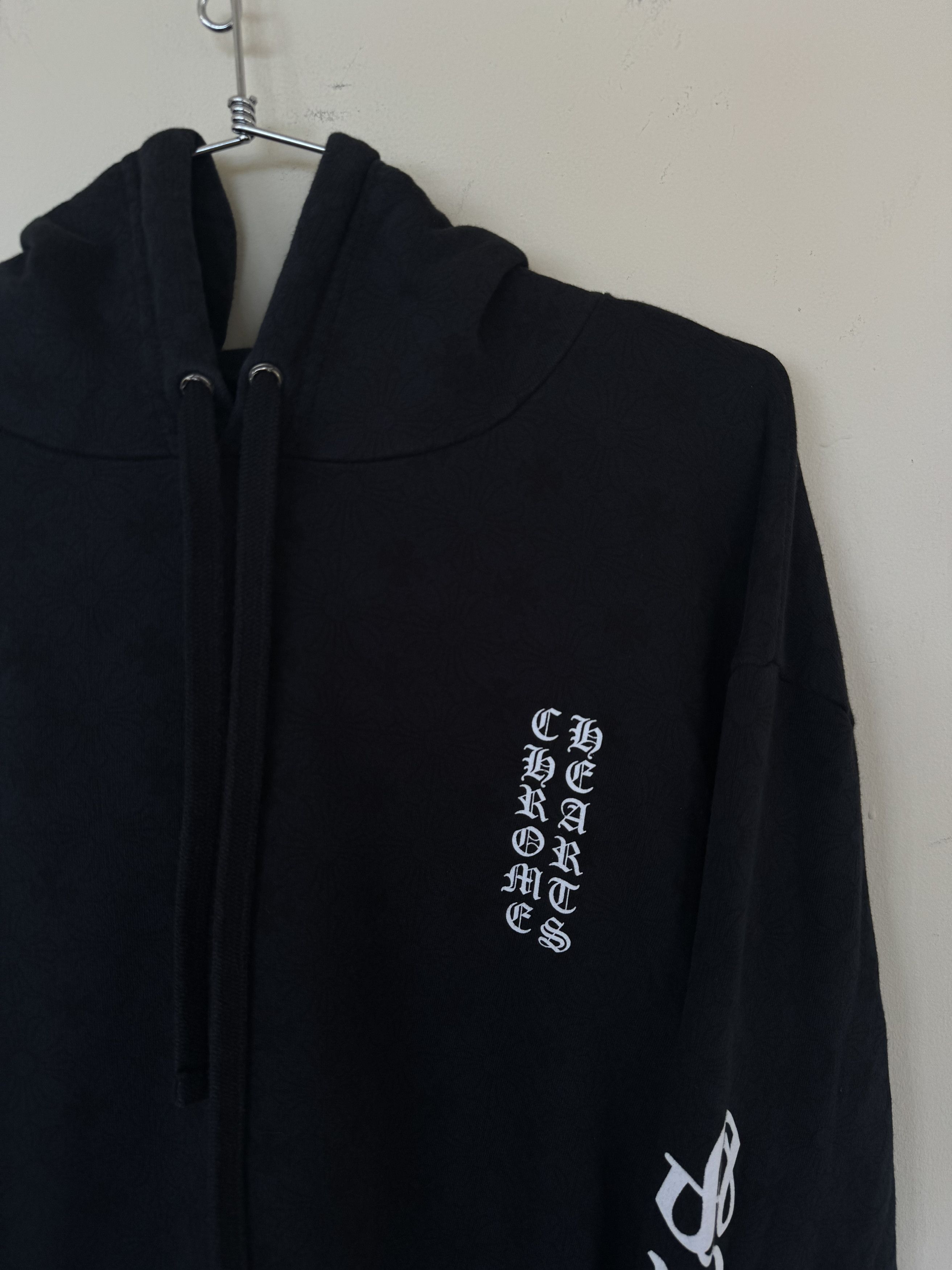 Chrome Hearts CH Monogram Script Hoodie Size US M / EU 48-50 / 2 - 5 Thumbnail