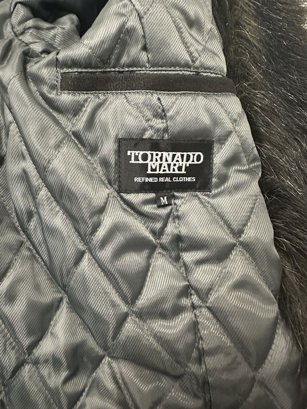 Tornado Mart Tornado Mart Fur Lined Suede Jacket Size US M / EU 48-50 / 2 - 7 Thumbnail