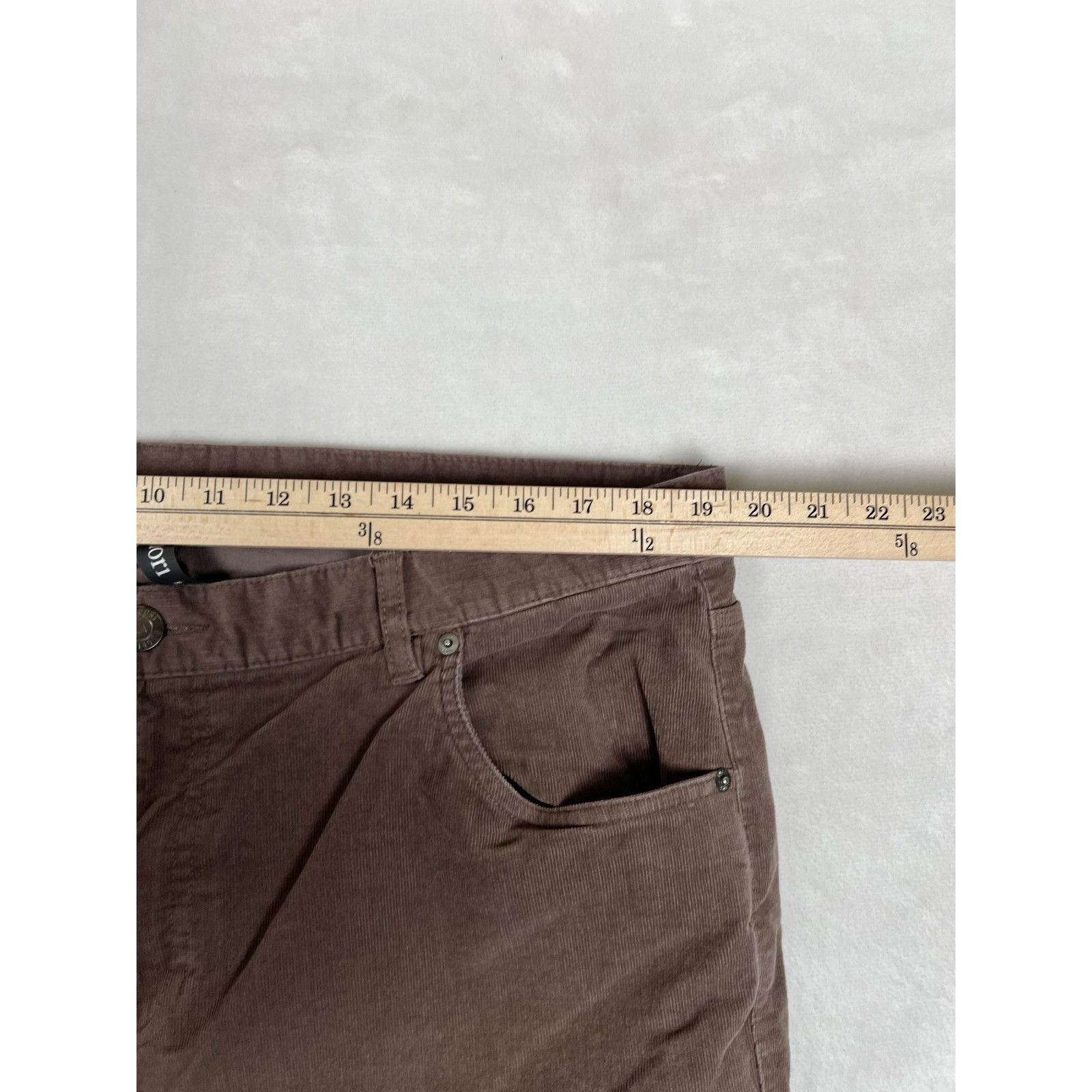 Vuori Vuori Pants Mens 38x30 Brown Corduroy Chino Stretch Straight Size US 38 / EU 54 - 3 Thumbnail