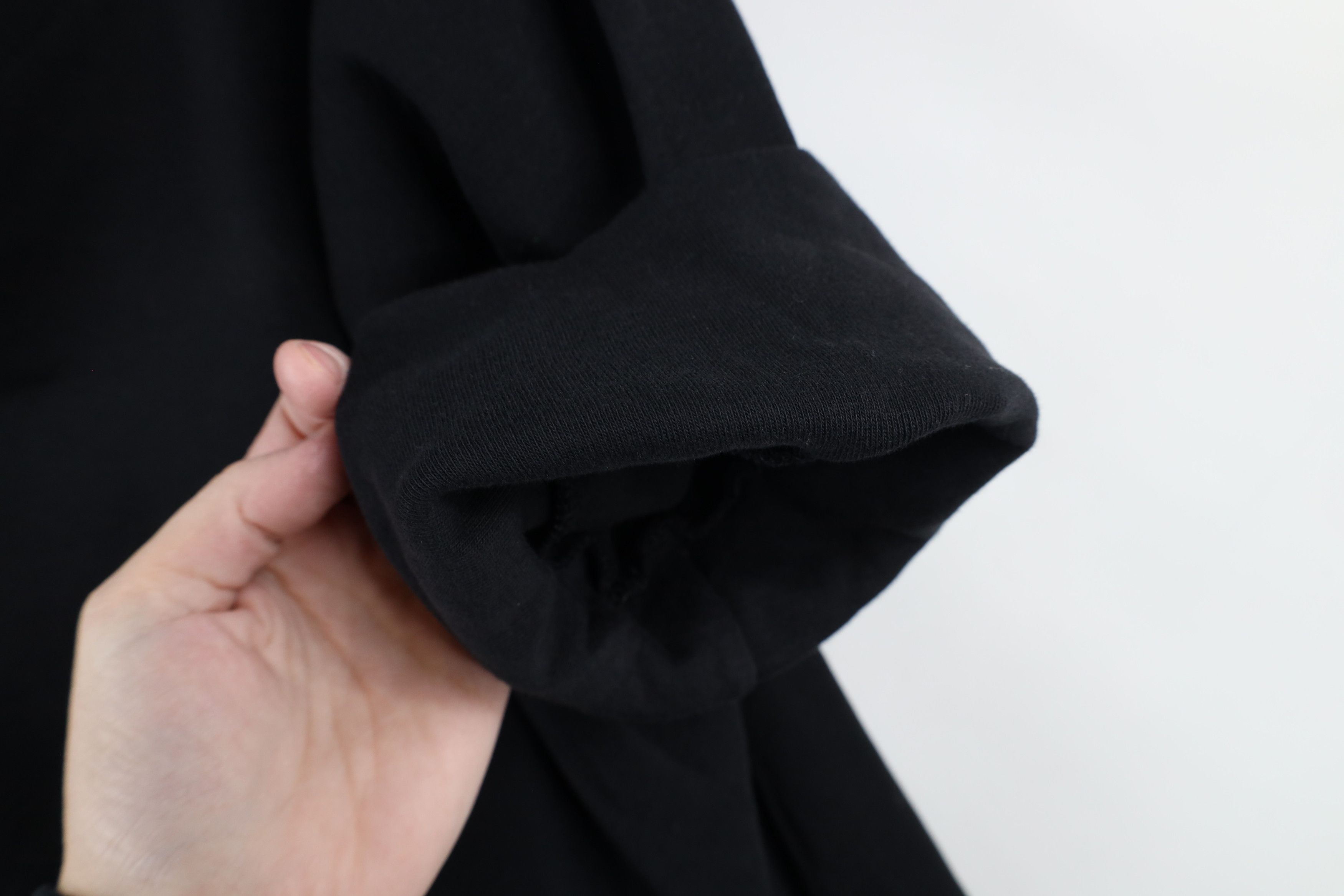 Ralph Lauren × Vintage Vintage Ralph Lauren Ribbed Knit 3/4 Sleeve T-Shirt Black Size XXL / US 16-18 / IT 52-54 - 5 Thumbnail