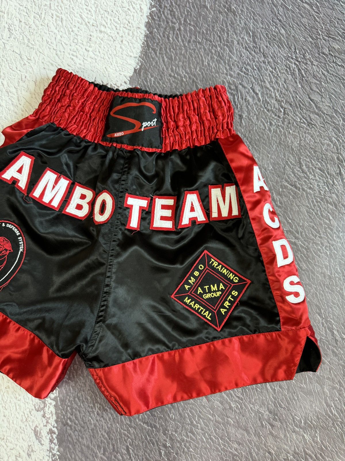 Flight Club Vintage MMA Kickboxing ACDS Martial Arts Training shorts Size US 30 / EU 46 - 4 Thumbnail
