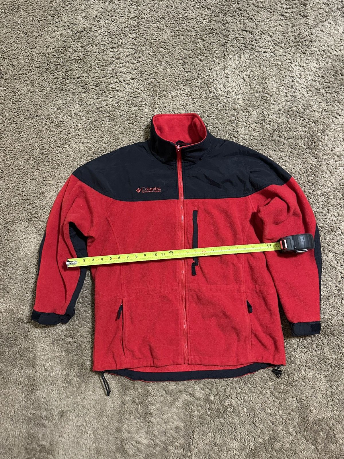Columbia Vintage Columbia fleece “triple red” jacket 00s size large Size US L / EU 52-54 / 3 - 4 Thumbnail